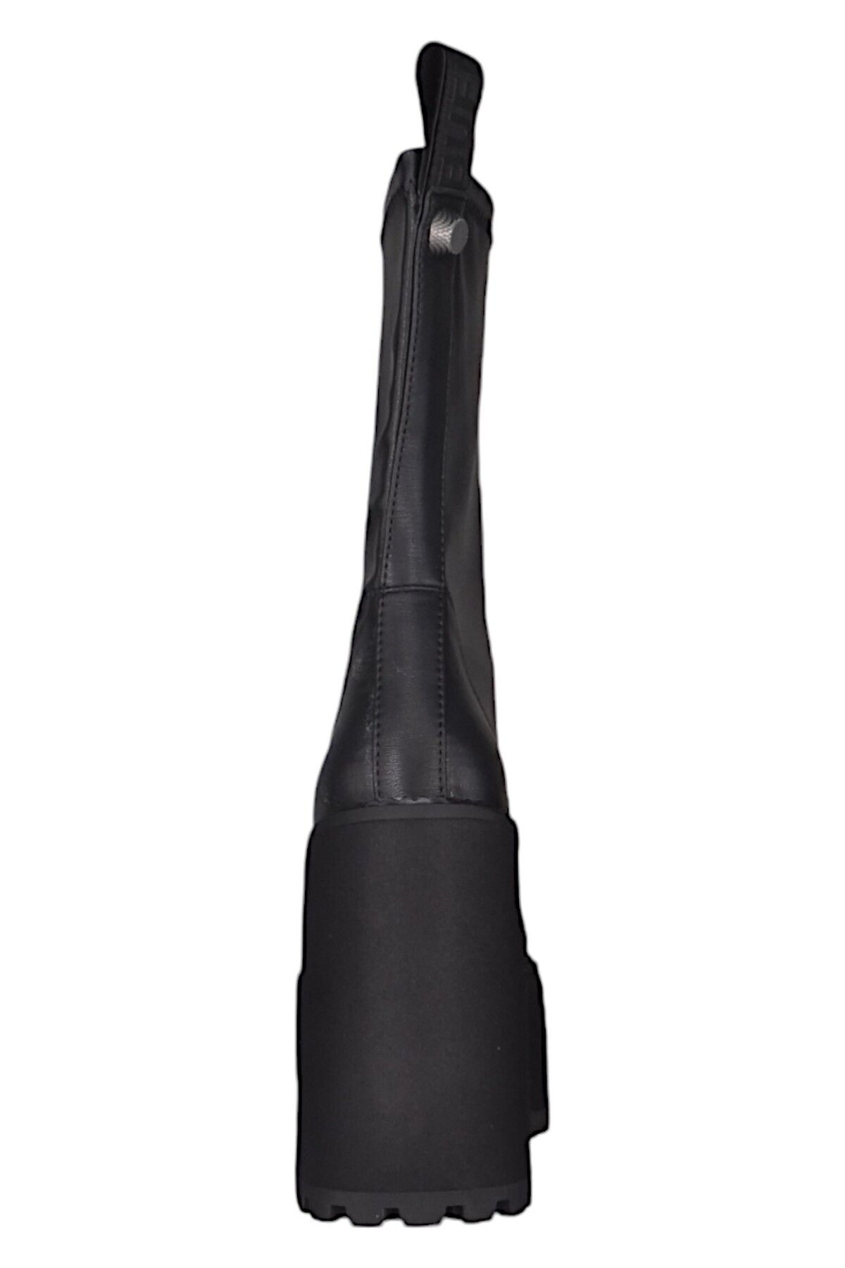 Buffalo-Damen Elegante Stiefelette Killah Sock Boot 1622376 Schwarz Black Kunstleder 4