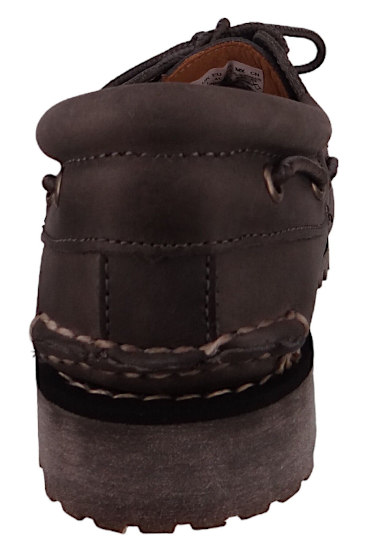Timberland-Herren Segel-/bootsschuhe Halbschuhe Authentic Boat Tb0a2pdqel7 Grau Medium Grey Leder Mit Außensoh 4