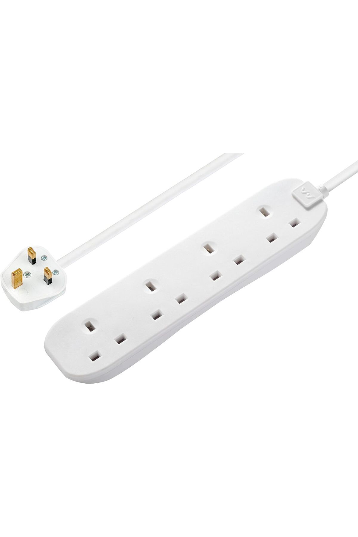Masterplug-4 Socket 3 Meter Extension Lead 13 A 1