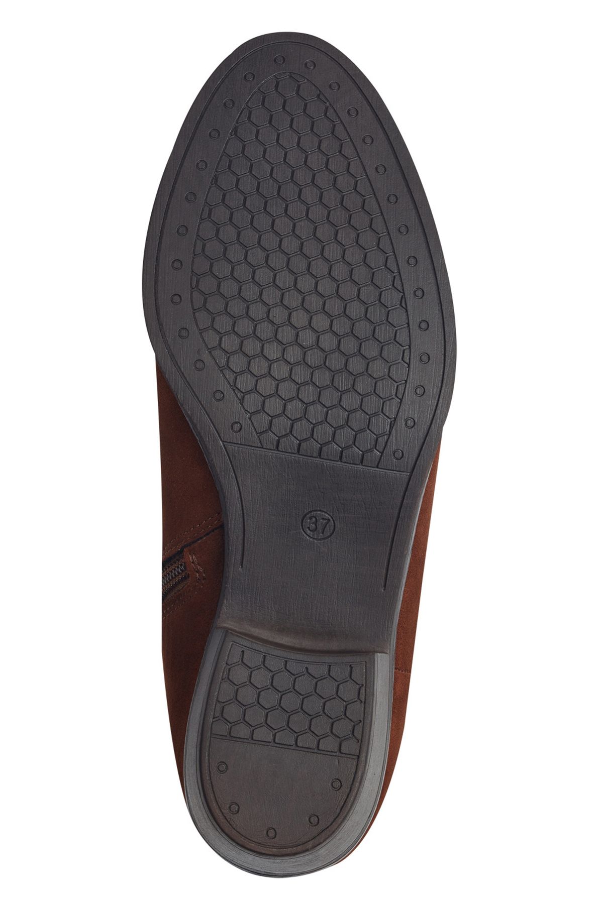 Marco Tozzi-Damen Elegante Stiefelette Western 2-25323-43 Braun 376 Nut Textil 6