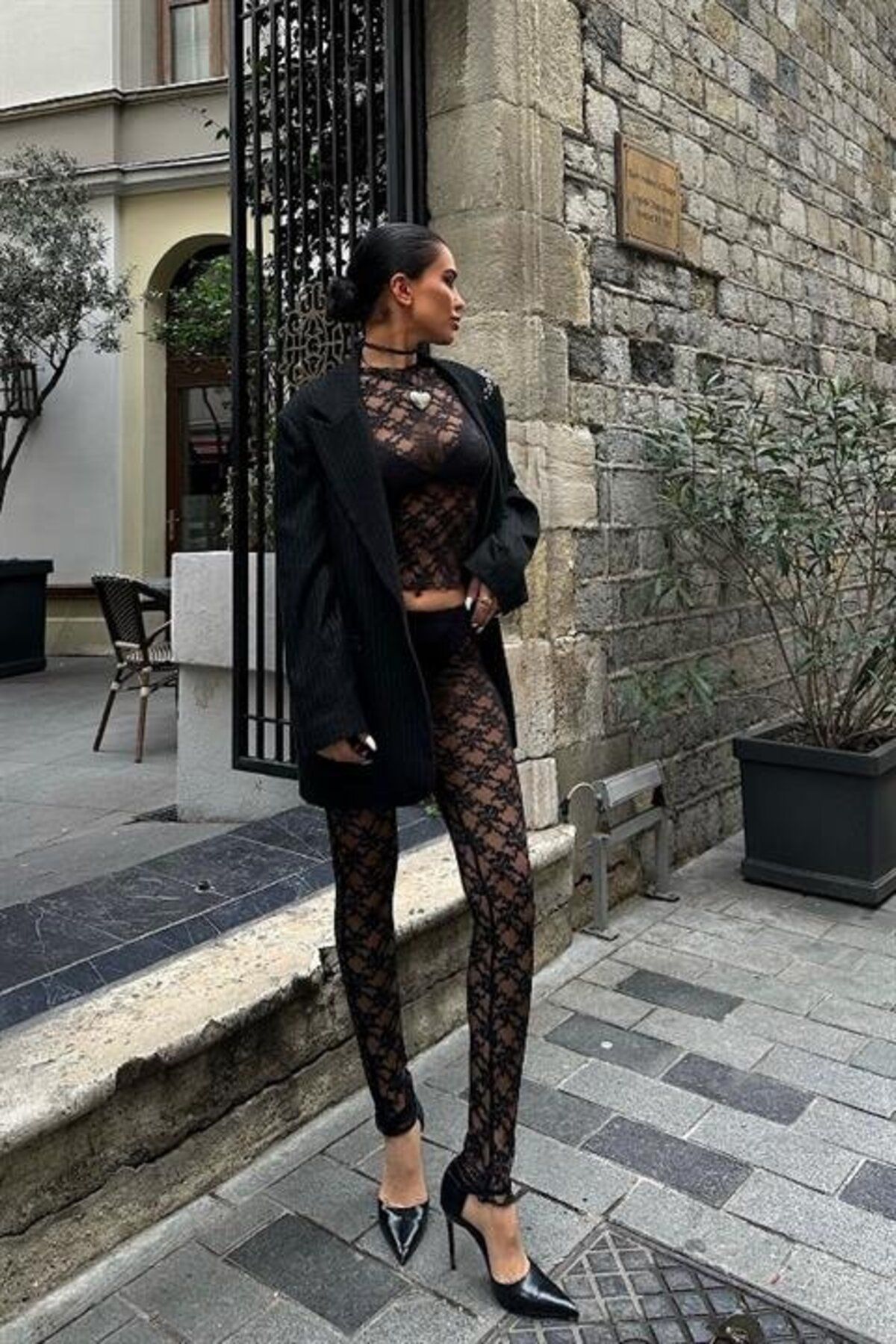 Albayrak Janice Dantel Crop Takım 9752-08