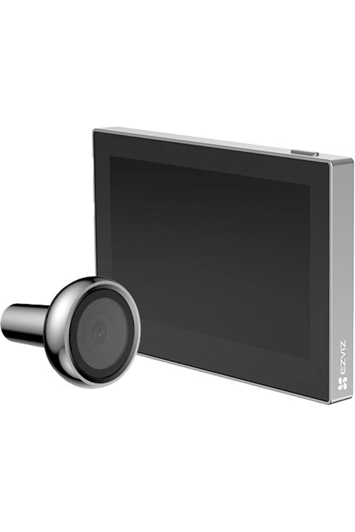EZVIZ-Digital Door Viewer Camera with LCD Display Screen, Wire-Free Peephole HP2 - SILVER 3