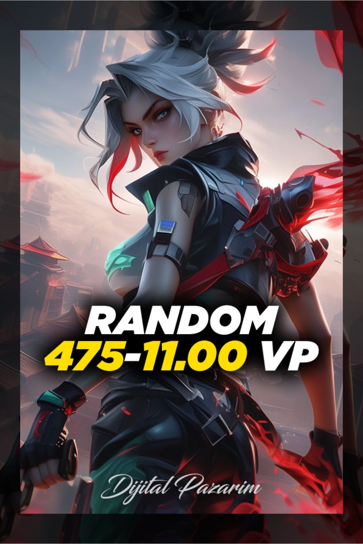Valorant 475-11000 Vp Arasında Random Vp