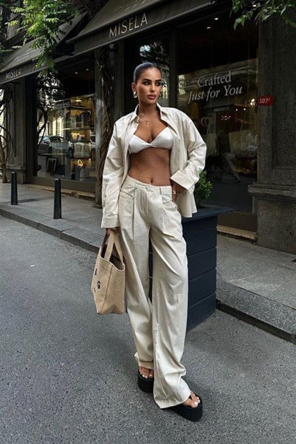 novafems Larissa Çizgili Takım 9766 08