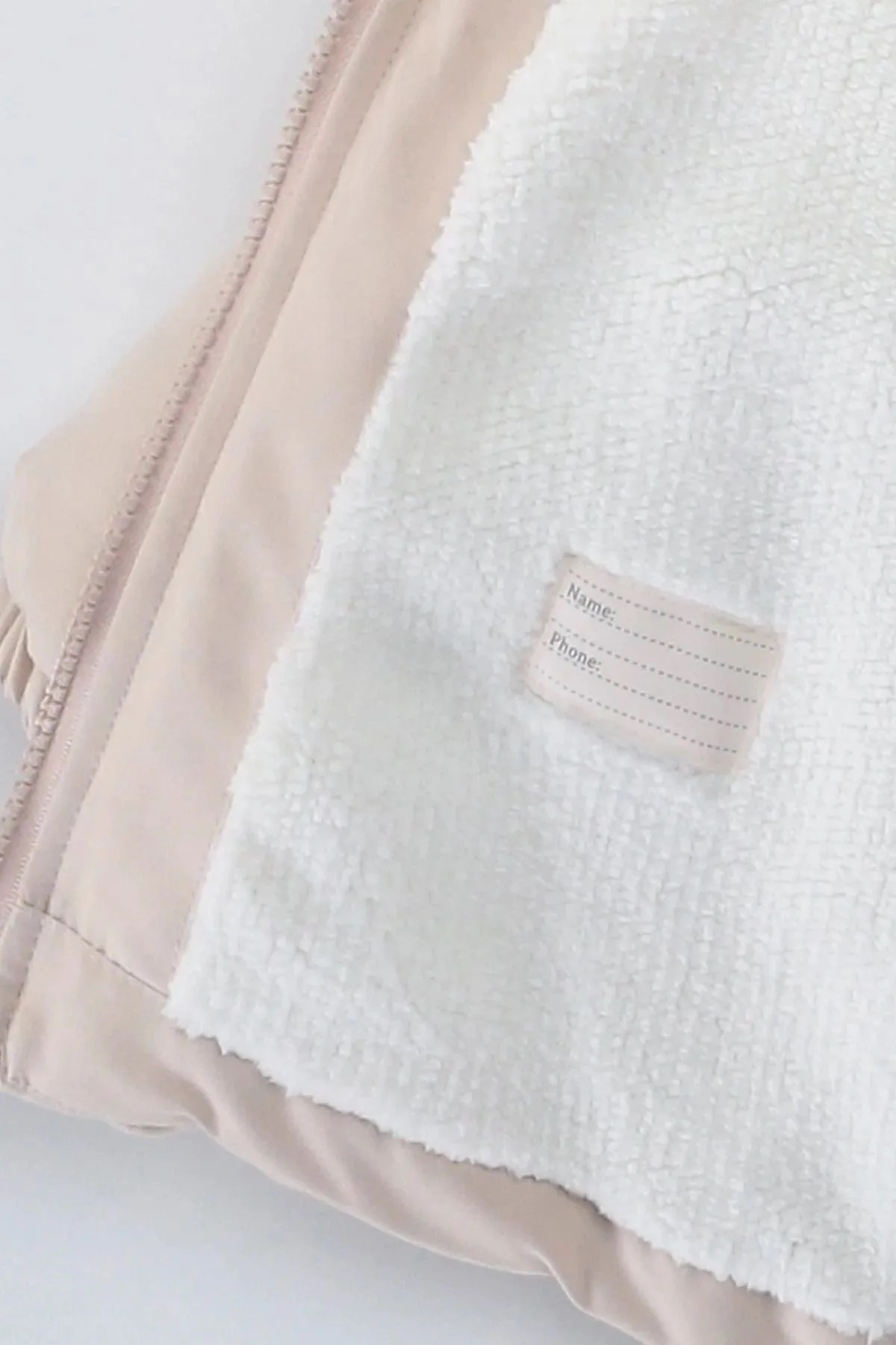 DeKuBaby YENİ SEZON İçi Kürklü Cepli Kapüşonu Varaklı Kaşkolu PonPonlu Kışlık Çocuk Kaban-Mont fotoğrafı 3 (önizleme)