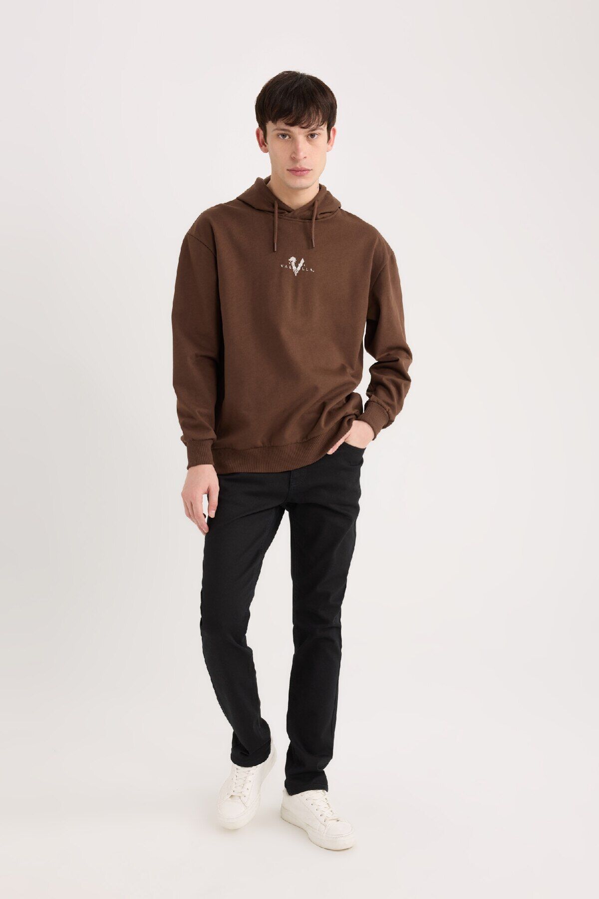 شلوار جین مشکی مردانه SLIM FIT BARN قالب باریک کمر و Defacto
