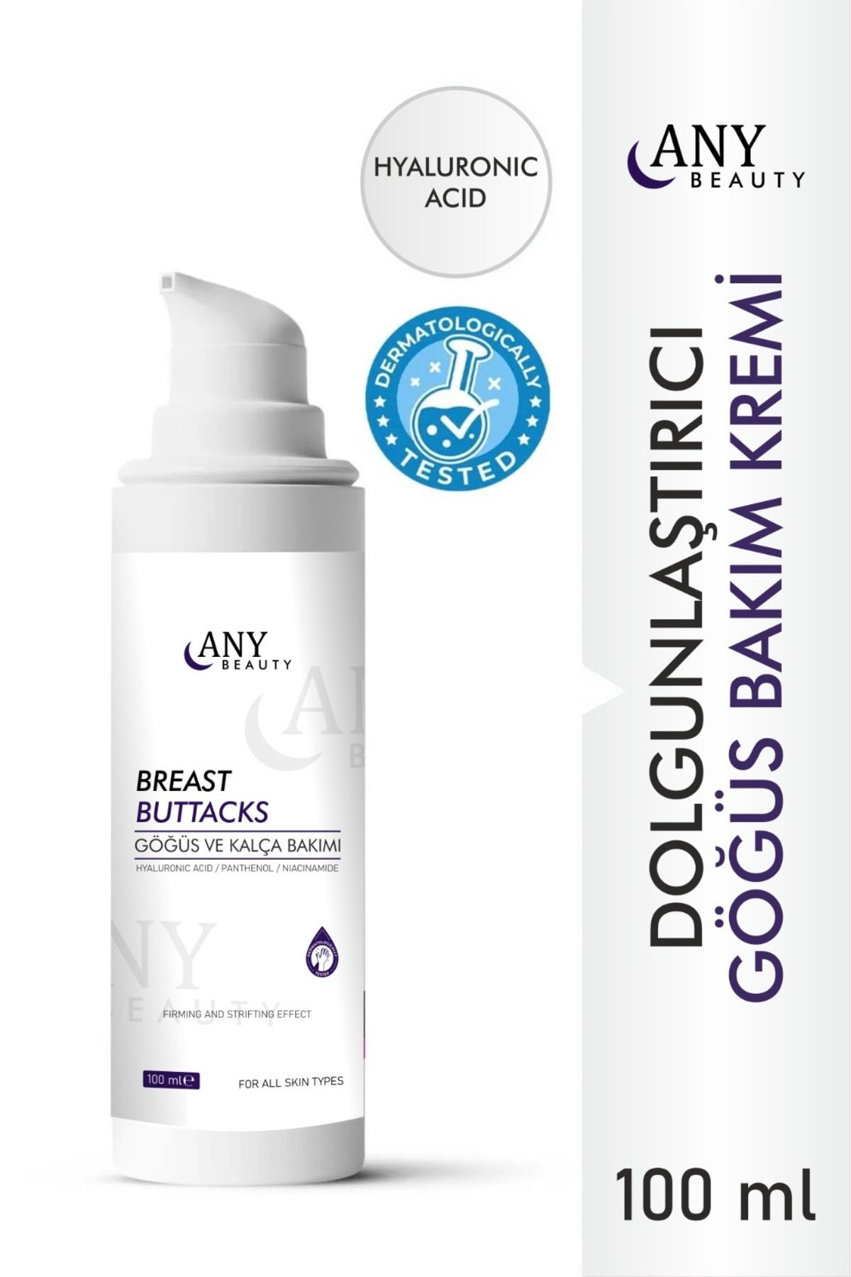 ANYBEAUTY Göğüs Ve Kalça Şekillendirici, Dolgunlaştırıcı, Sıkılaştırıcı Krem 100ml