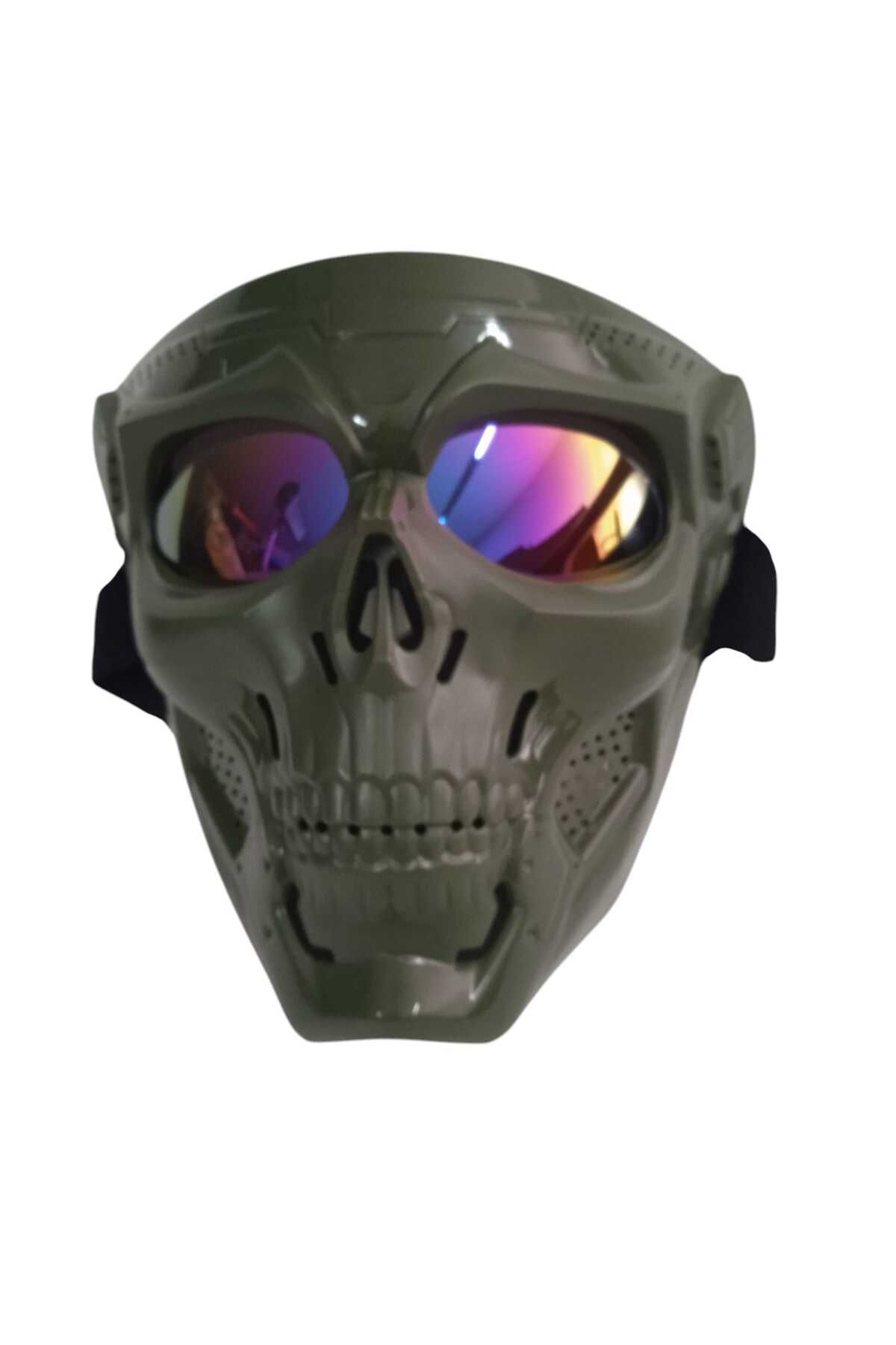 SEÇ motorsiklet maske Jet Maske kuru kafa maske hellowen maske