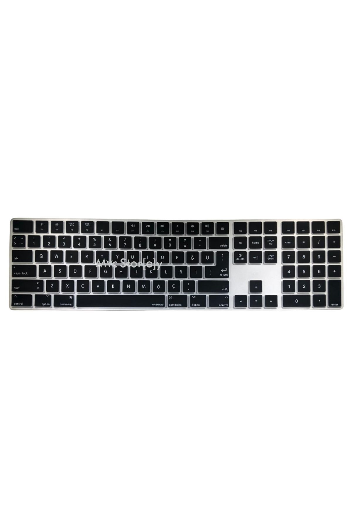 Mcstorey-Apple Magic Keyboard 2 Protector A1843 Hermine with Turkish Q Head Uk-Us Compatibility 4