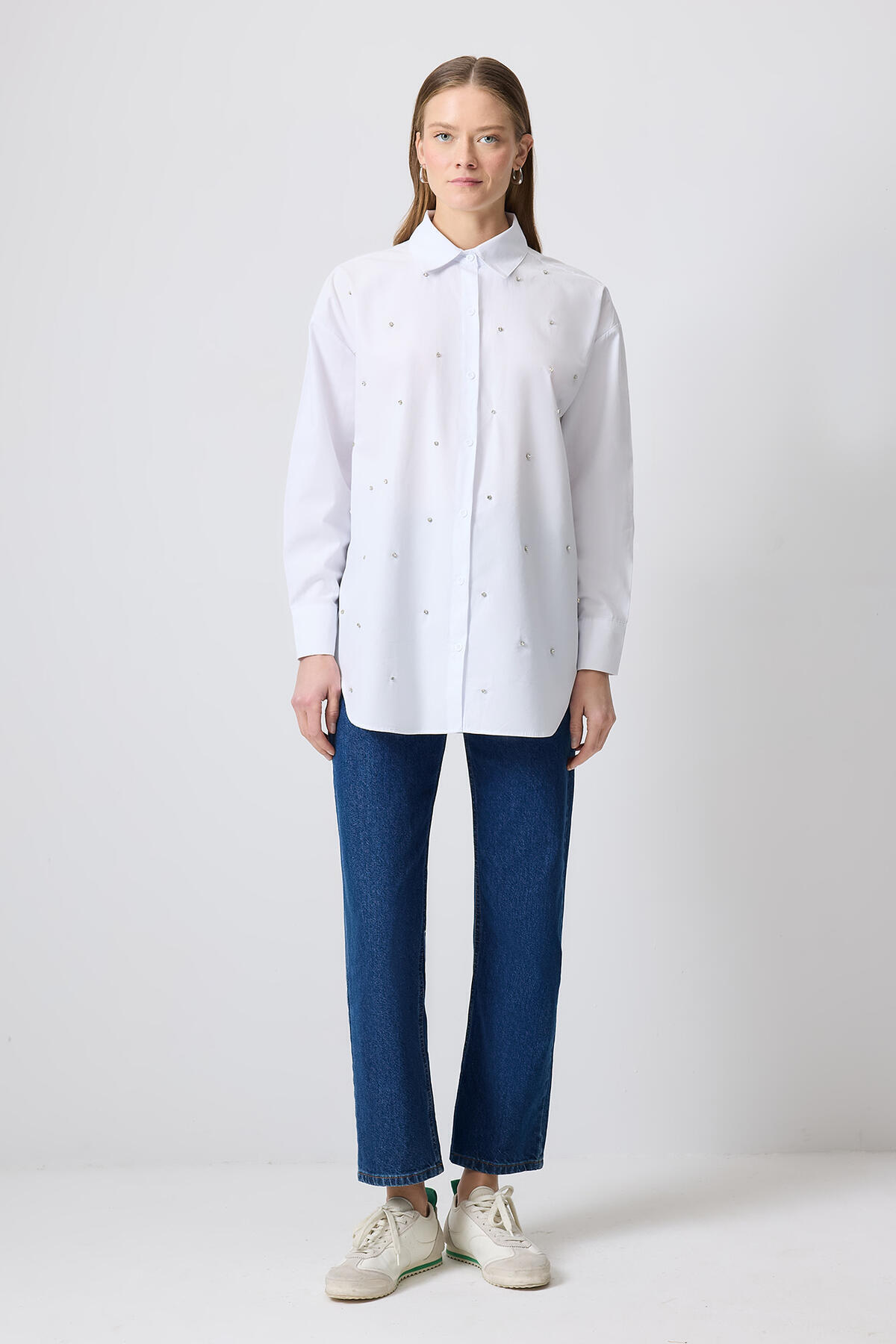 Touché Privé-Relax Fit Stone Shirt 1