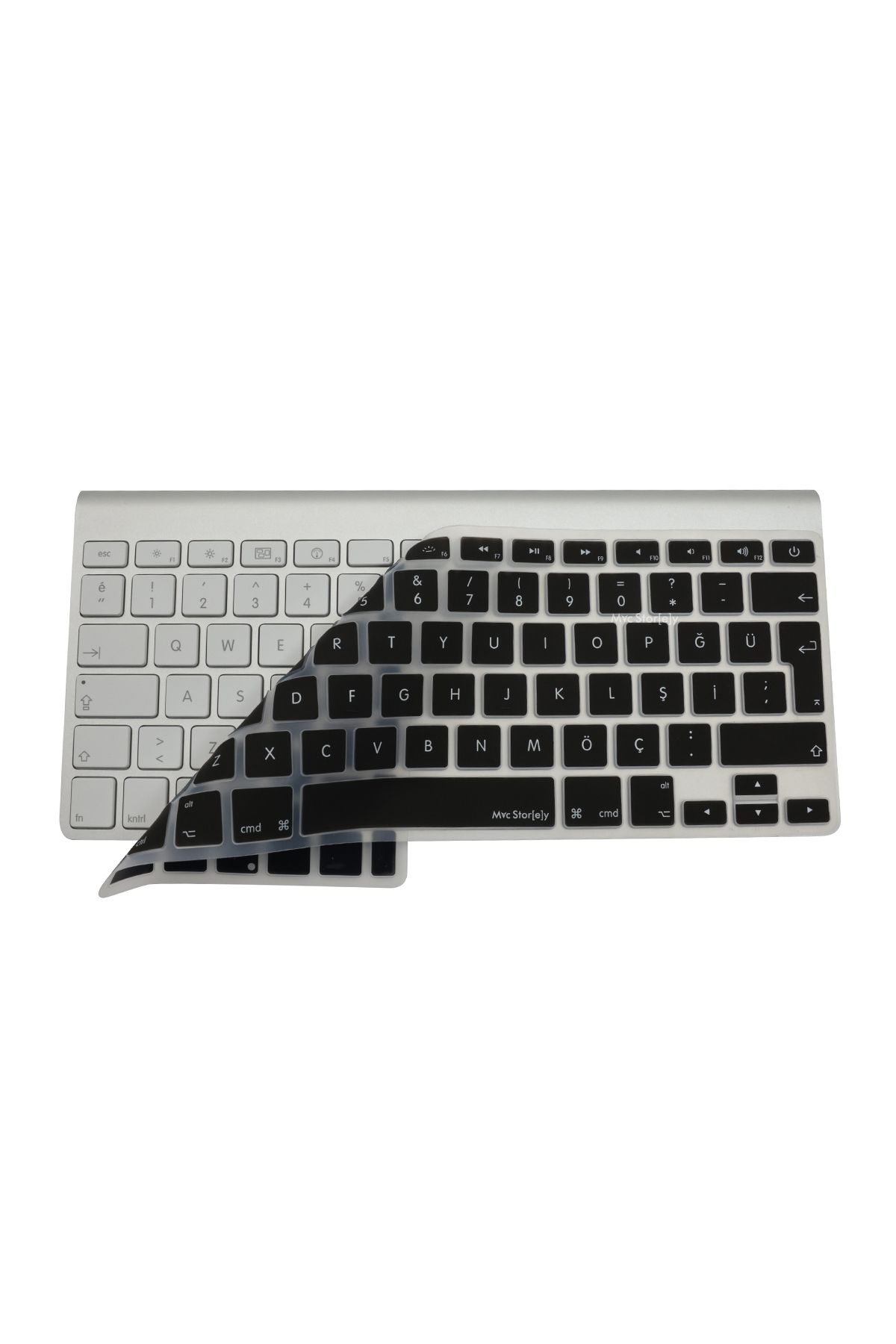 Mcstorey-Apple Magic Keyboard Protective Case Fits Turkish Q Printed Silicone A1314 A1242 1