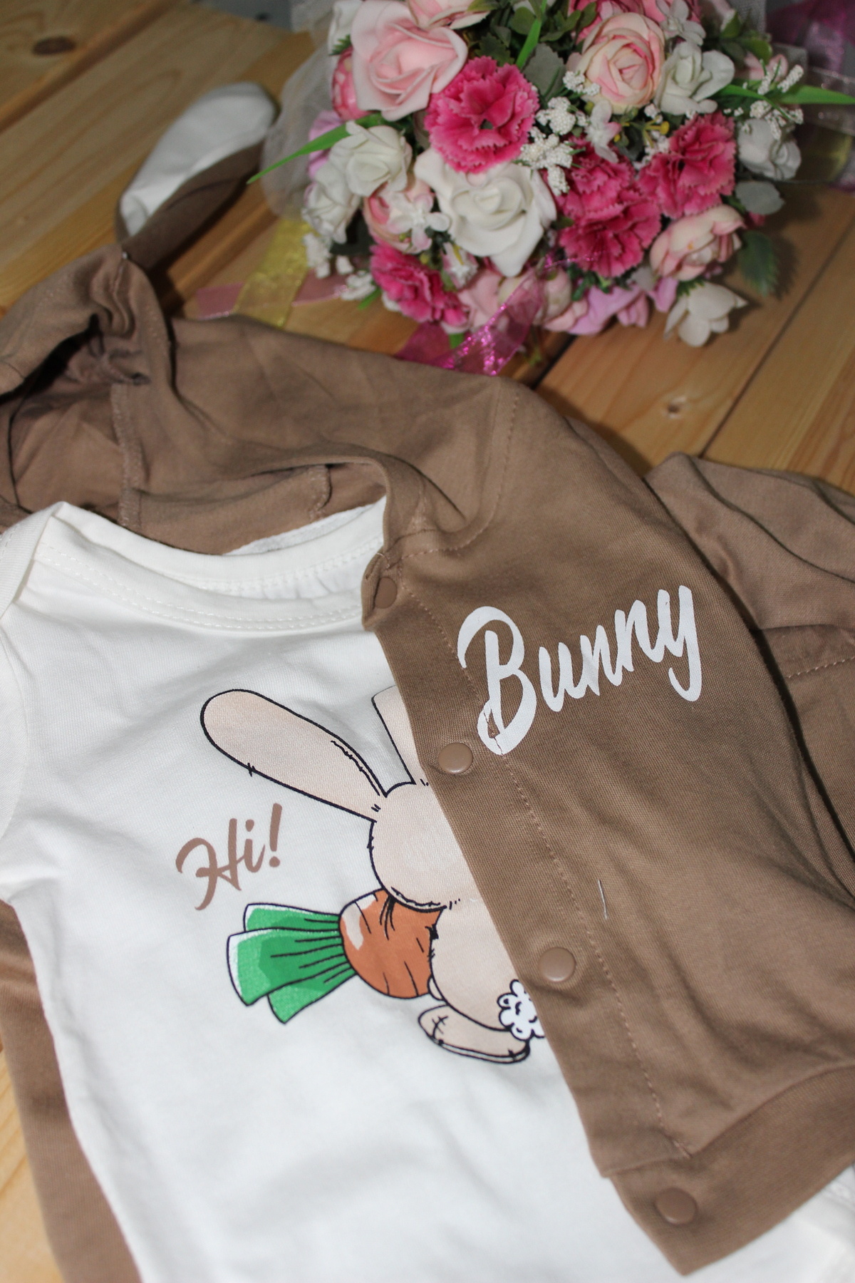 Bebellove-Hi Bunny Printed Set of 3 3
