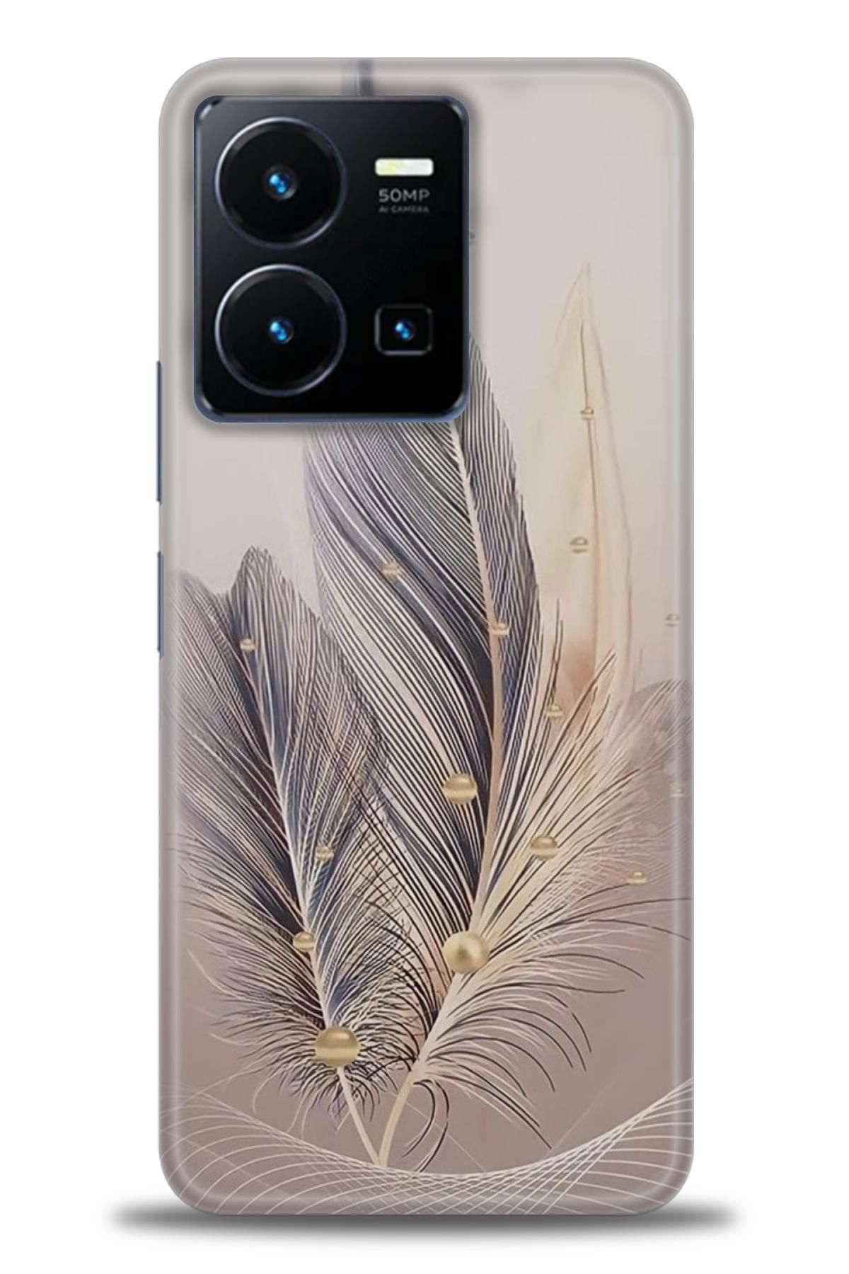 CooperTech Vivo Y35 İle Uyumlu HD Baskılı Silikon Kılıf - ÖzelSeriVivo - 2108