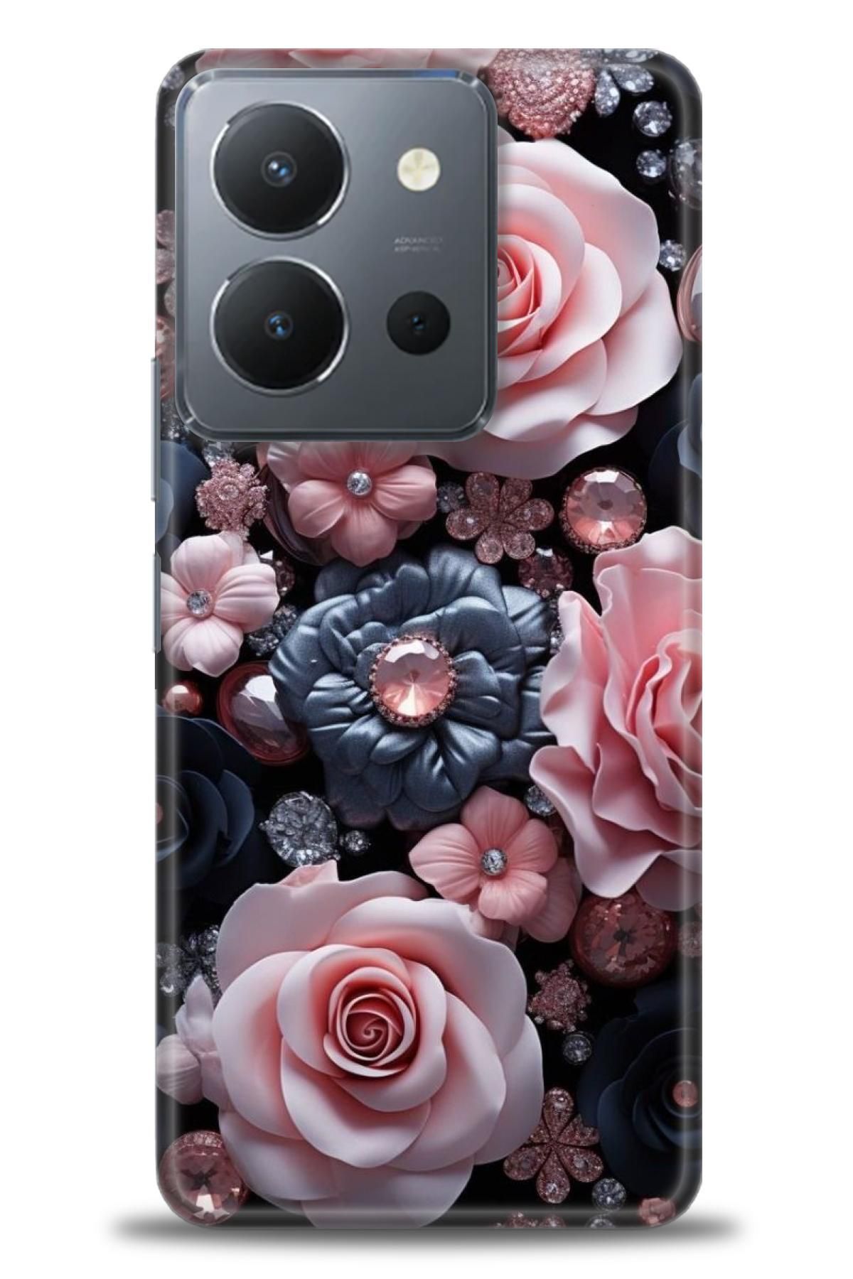 CooperTech Vivo Y36 4G İle Uyumlu HD Baskılı Silikon Kılıf - ÖzelSeriVivo - 2588