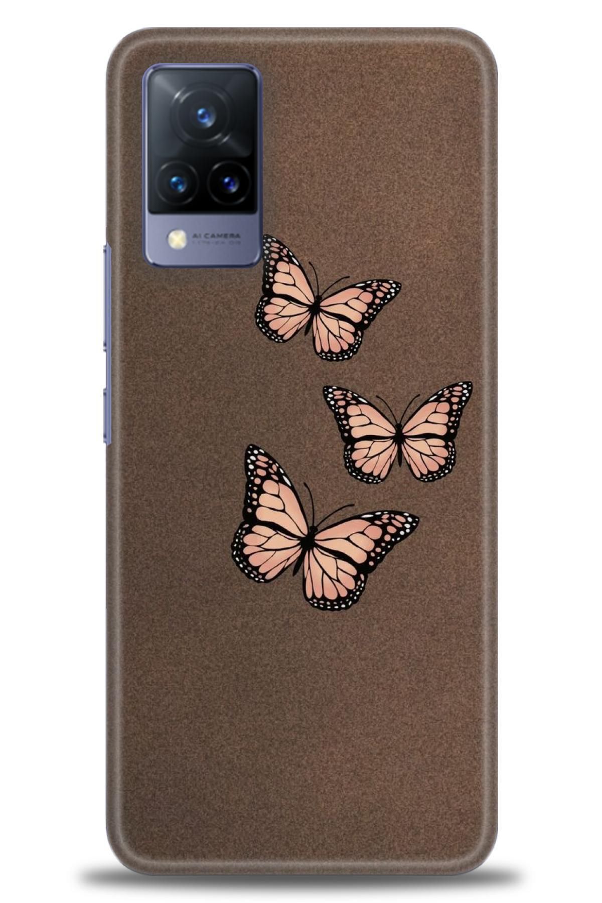 CooperTech Vivo V21 / V21E İle Uyumlu HD Baskılı Silikon Kılıf / Y V ÖzelSeri Vivo - 2129