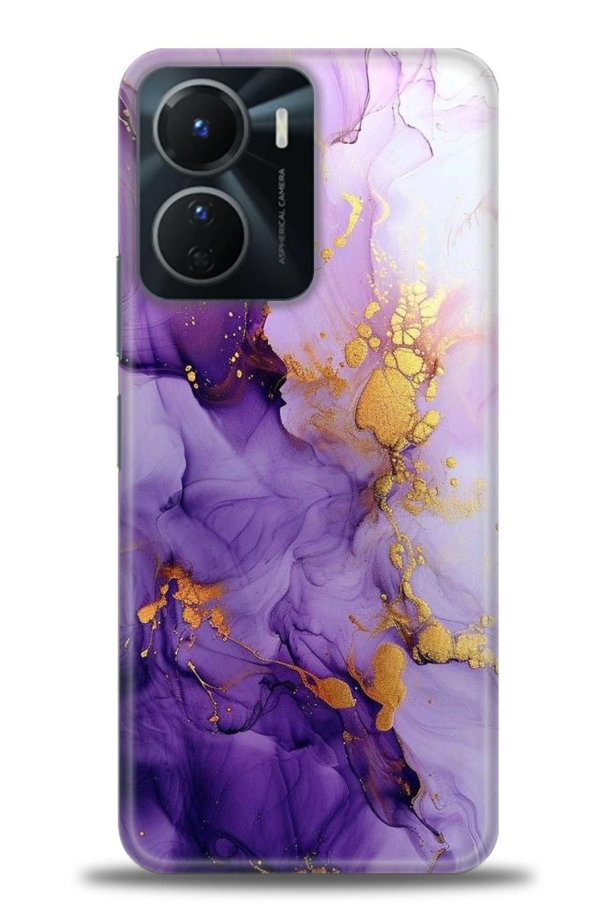 CooperTech Vivo Y16 İle Uyumlu HD Baskılı Silikon Kılıf - ÖzelSeriVivo - 2881