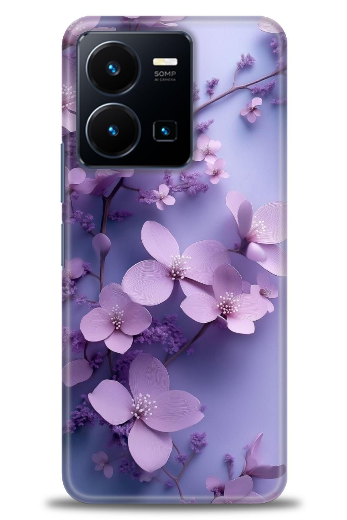 CooperTech Vivo Y22S İle Uyumlu HD Baskılı Silikon Kılıf / Y V ÖzelSeri Vivo - 2473