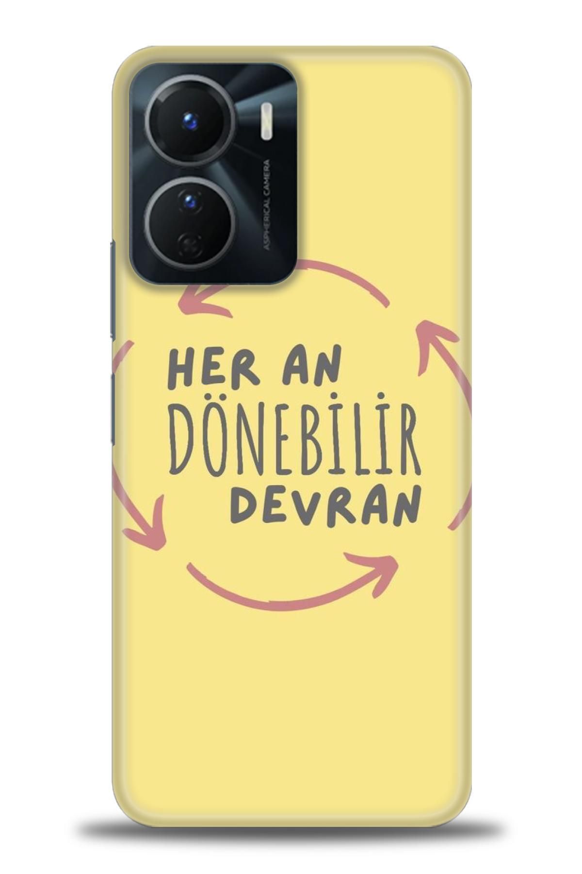 CooperTech Vivo Y16 İle Uyumlu HD Baskılı Silikon Kılıf / Y V ÖzelSeri Vivo - 2862