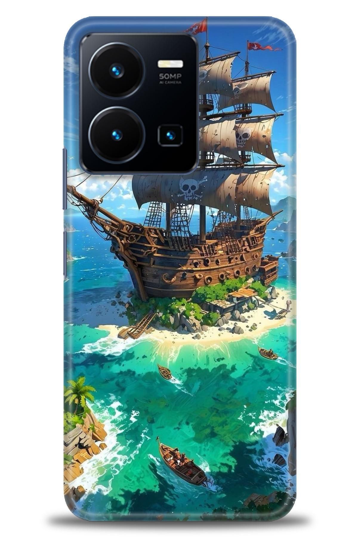 CooperTech Vivo Y22S İle Uyumlu HD Baskılı Silikon Kılıf - ÖzelSeriVivo - 2497