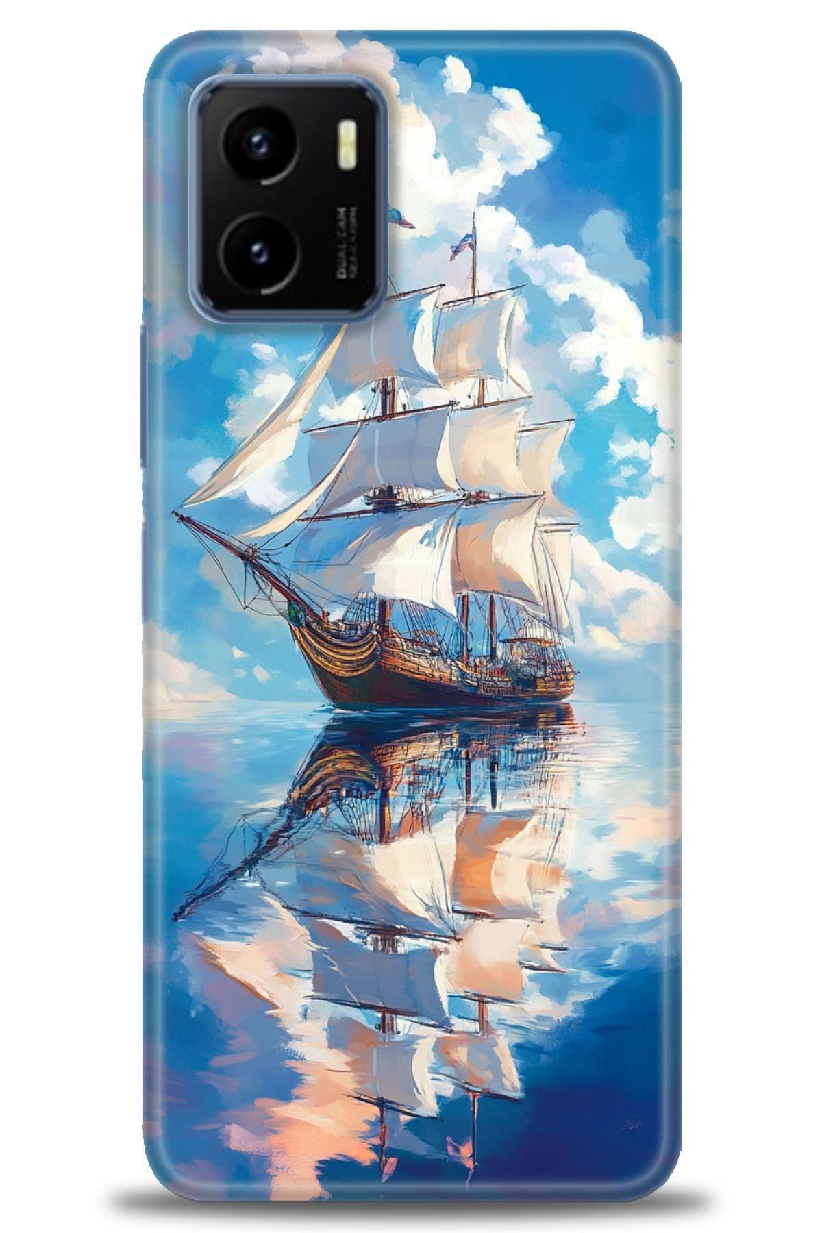 CooperTech Vivo Y15S / Y15A İle Uyumlu HD Baskılı Silikon Kılıf / Y V ÖzelSeri Vivo - 2250