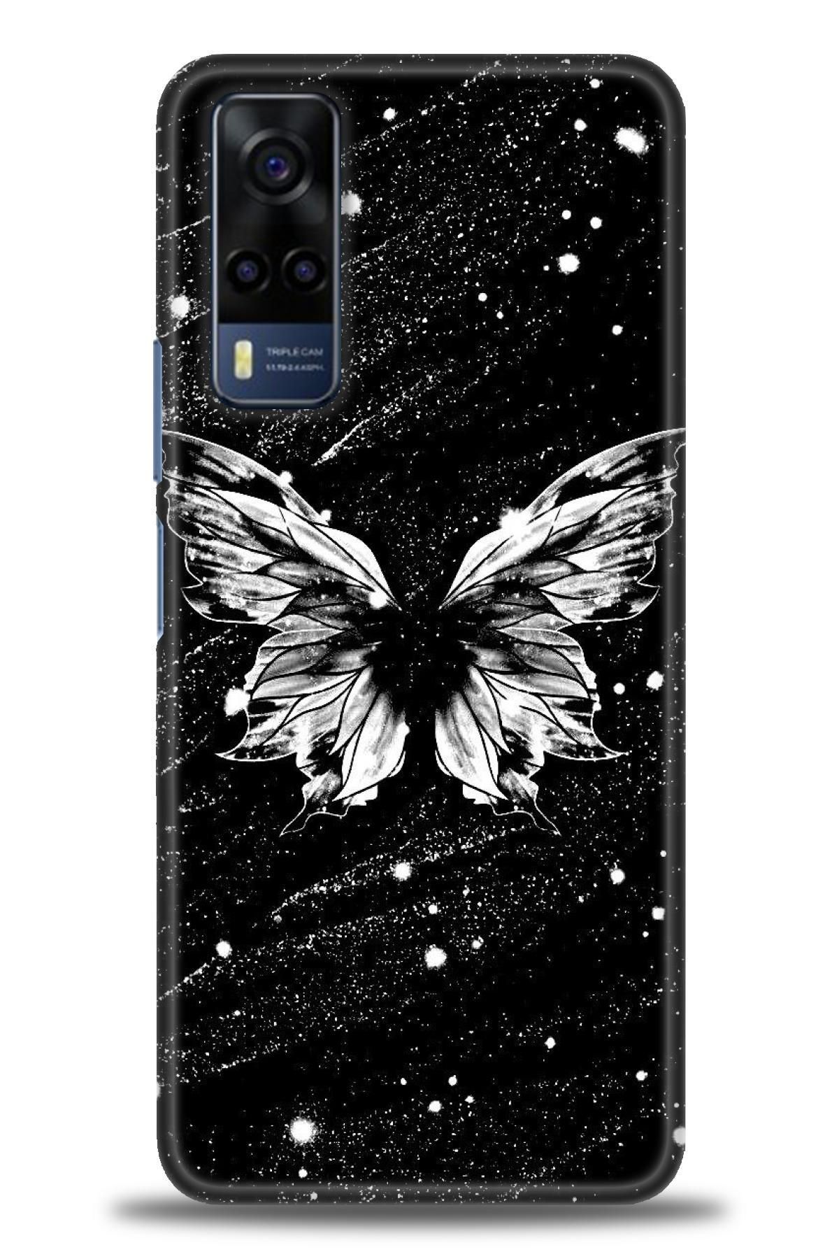 CooperTech Vivo Y53S / Y51 İle Uyumlu HD Baskılı Silikon Kılıf / Y V ÖzelSeri Vivo - 2044