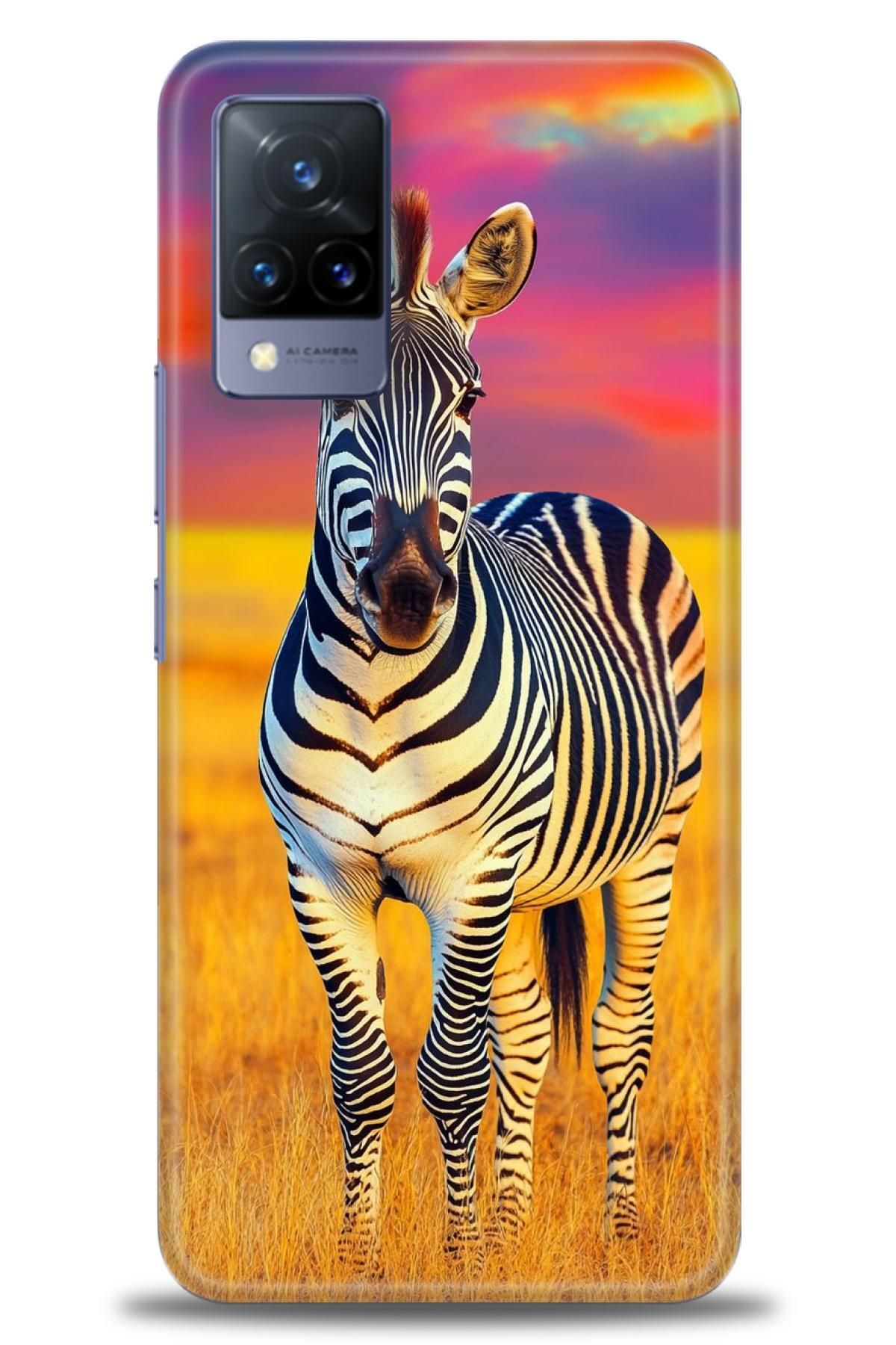 CooperTech Vivo V21 / V21E İle Uyumlu HD Baskılı Silikon Kılıf - ÖzelSeriVivo - 2117