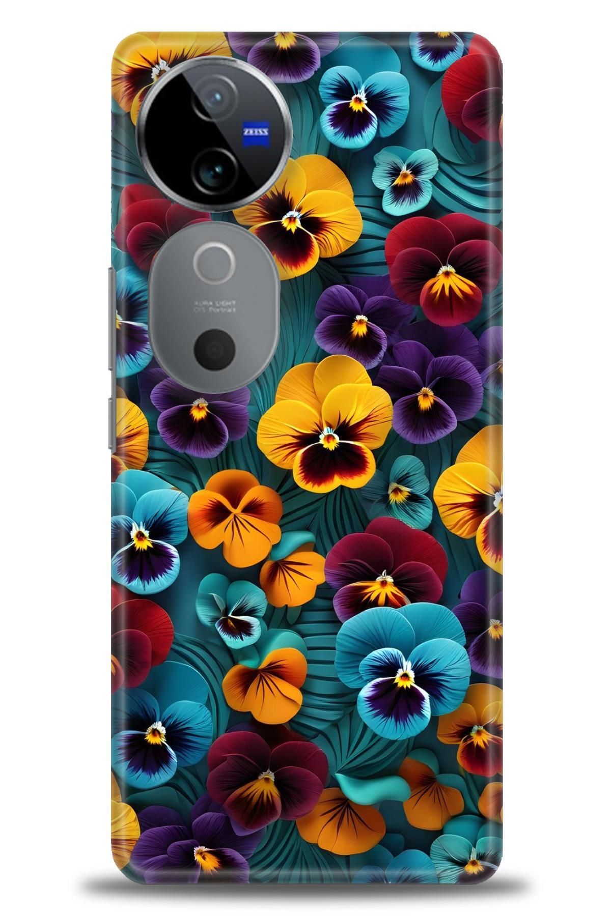 CooperTech Vivo V40 5G İle Uyumlu HD Baskılı Silikon Kılıf - ÖzelSeriVivo - 2177