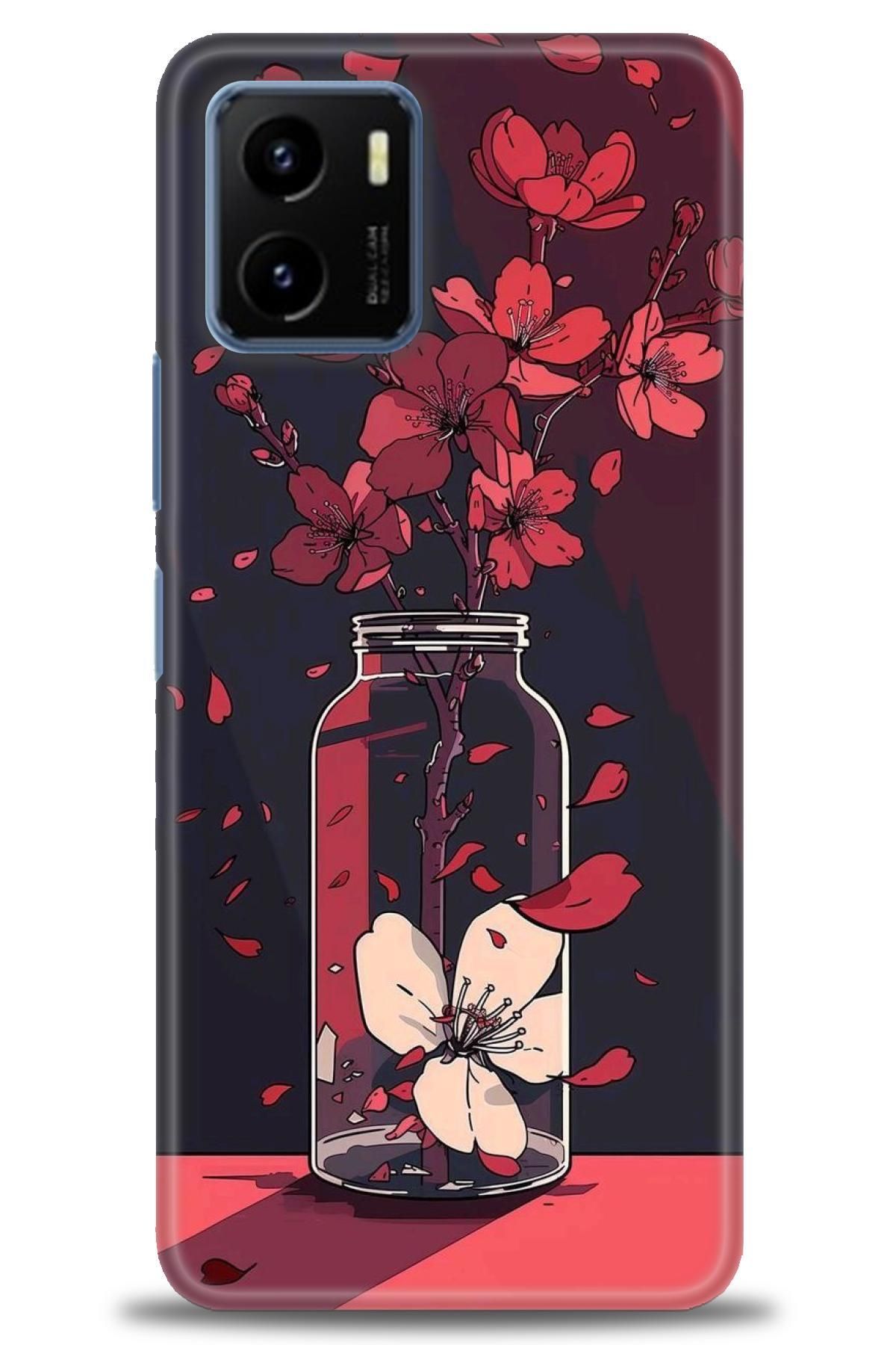 CooperTech Vivo Y15S / Y15A İle Uyumlu HD Baskılı Silikon Kılıf / Y V ÖzelSeri Vivo - 2628