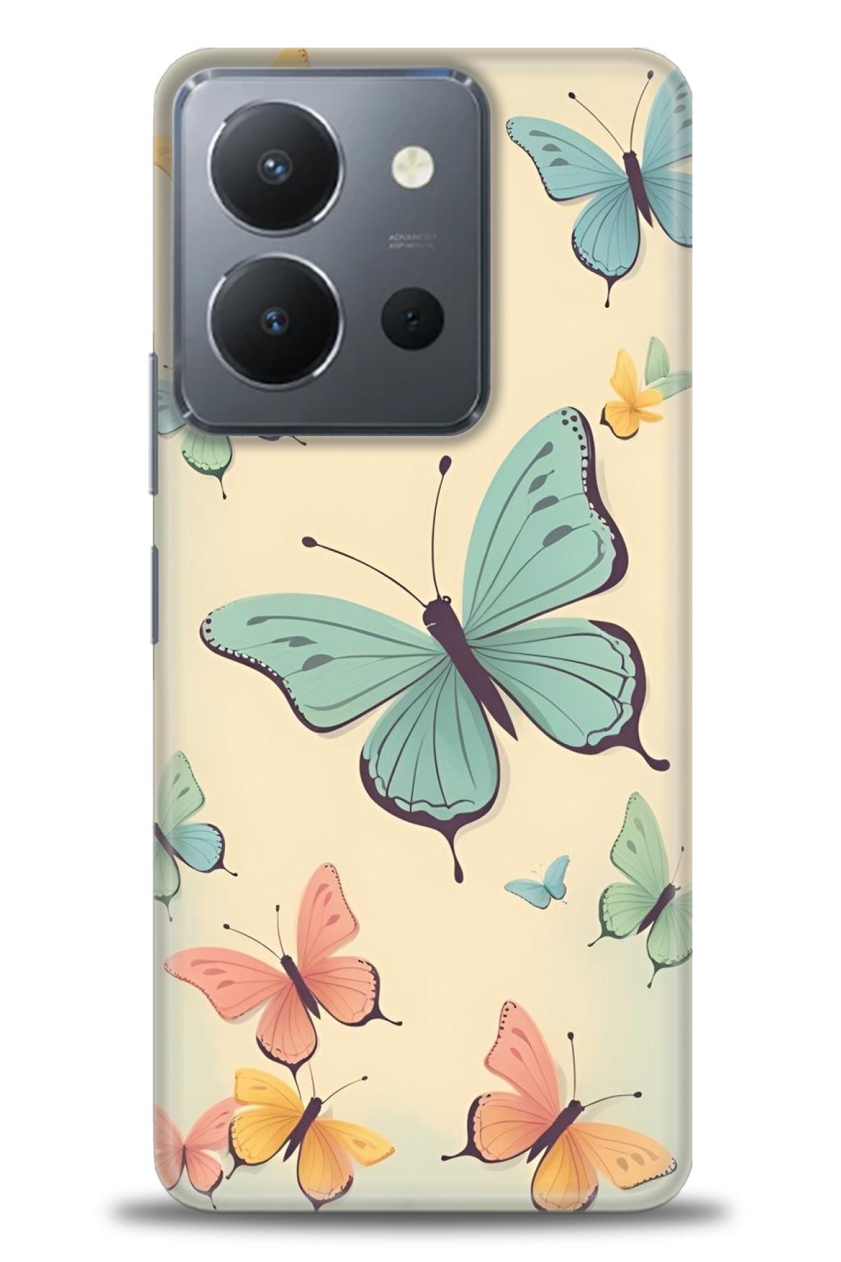CooperTech Vivo Y36 4G İle Uyumlu HD Baskılı Silikon Kılıf / Y V ÖzelSeri Vivo - 2372