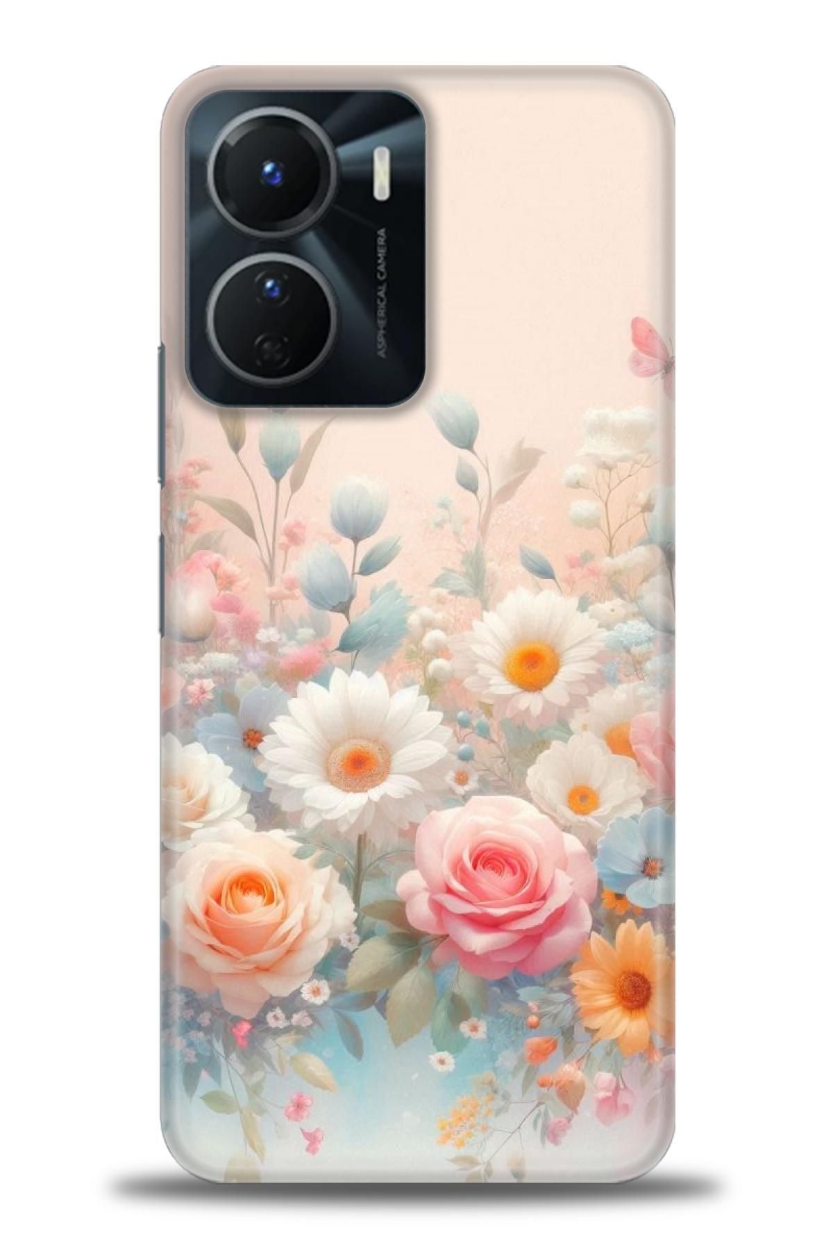 CooperTech Vivo Y16 İle Uyumlu HD Baskılı Silikon Kılıf - ÖzelSeriVivo - 2693