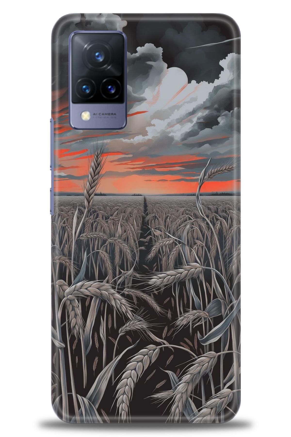 CooperTech Vivo V21 / V21E İle Uyumlu HD Baskılı Silikon Kılıf - ÖzelSeriVivo - 2664