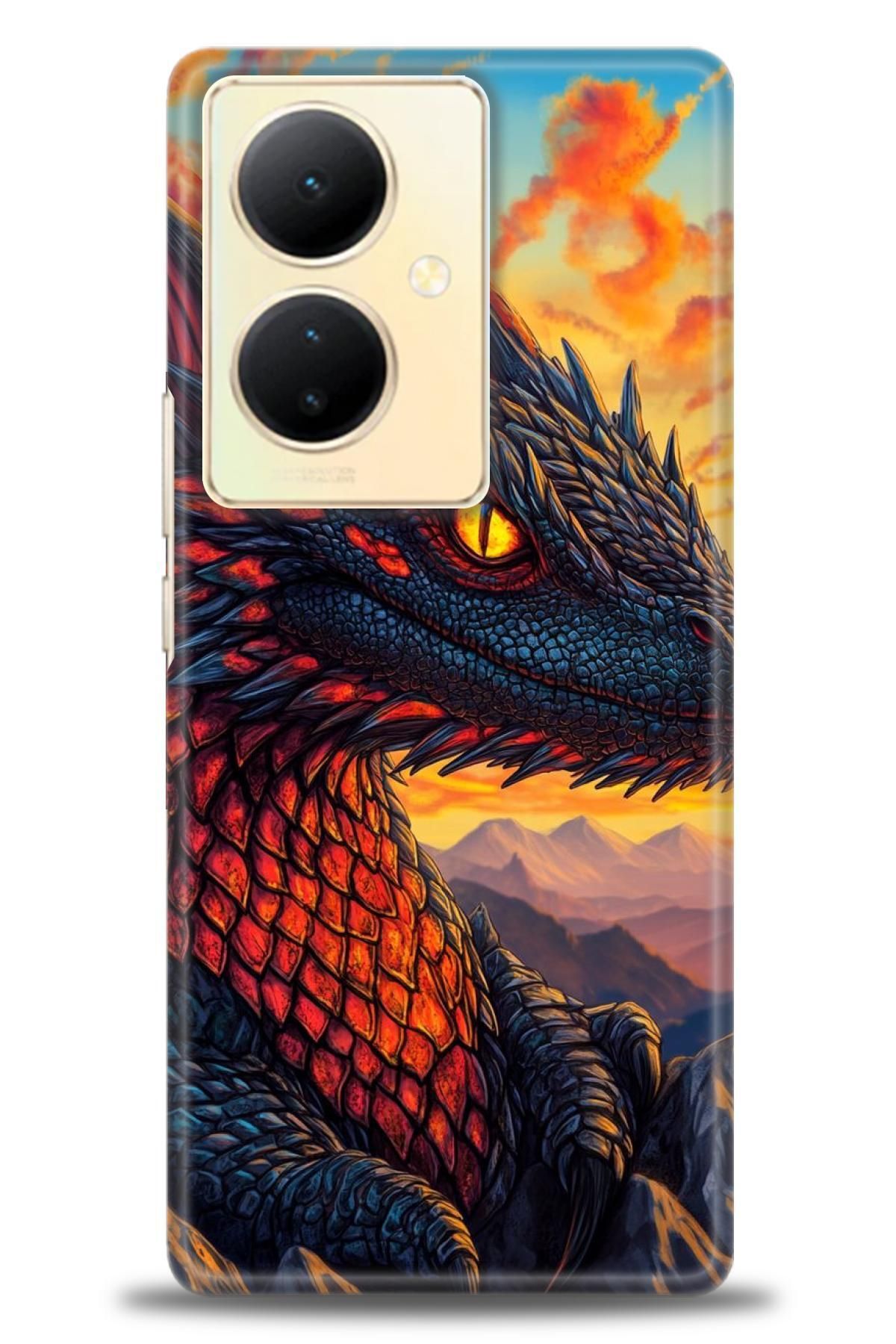 CooperTech Vivo V29 Lite 5G İle Uyumlu HD Baskılı Silikon Kılıf / Y V ÖzelSeri Vivo - 2281