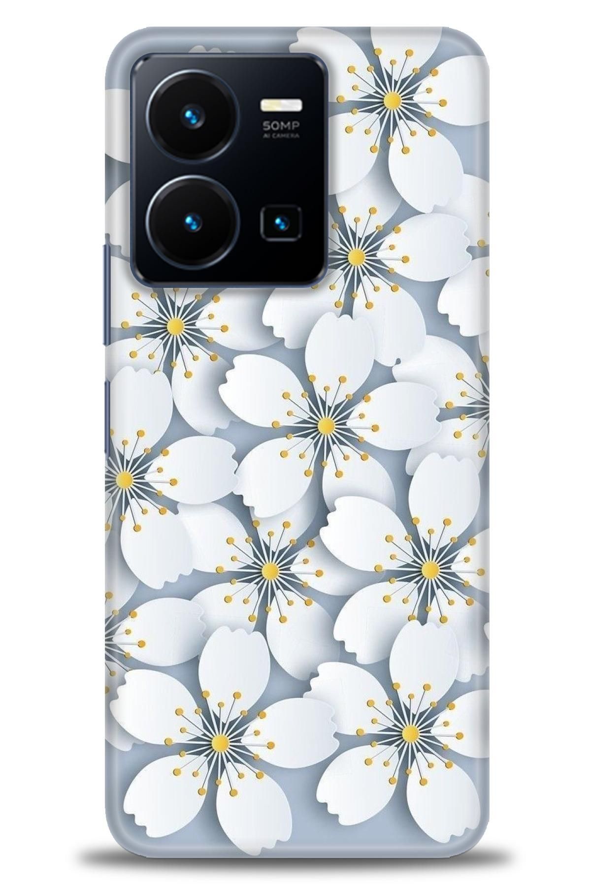 CooperTech Vivo Y22S İle Uyumlu HD Baskılı Silikon Kılıf - ÖzelSeriVivo - 2048