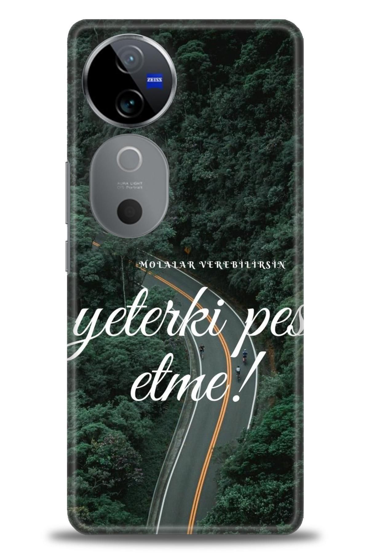 CooperTech Vivo V40 5G İle Uyumlu HD Baskılı Silikon Kılıf - ÖzelSeriVivo - 2089