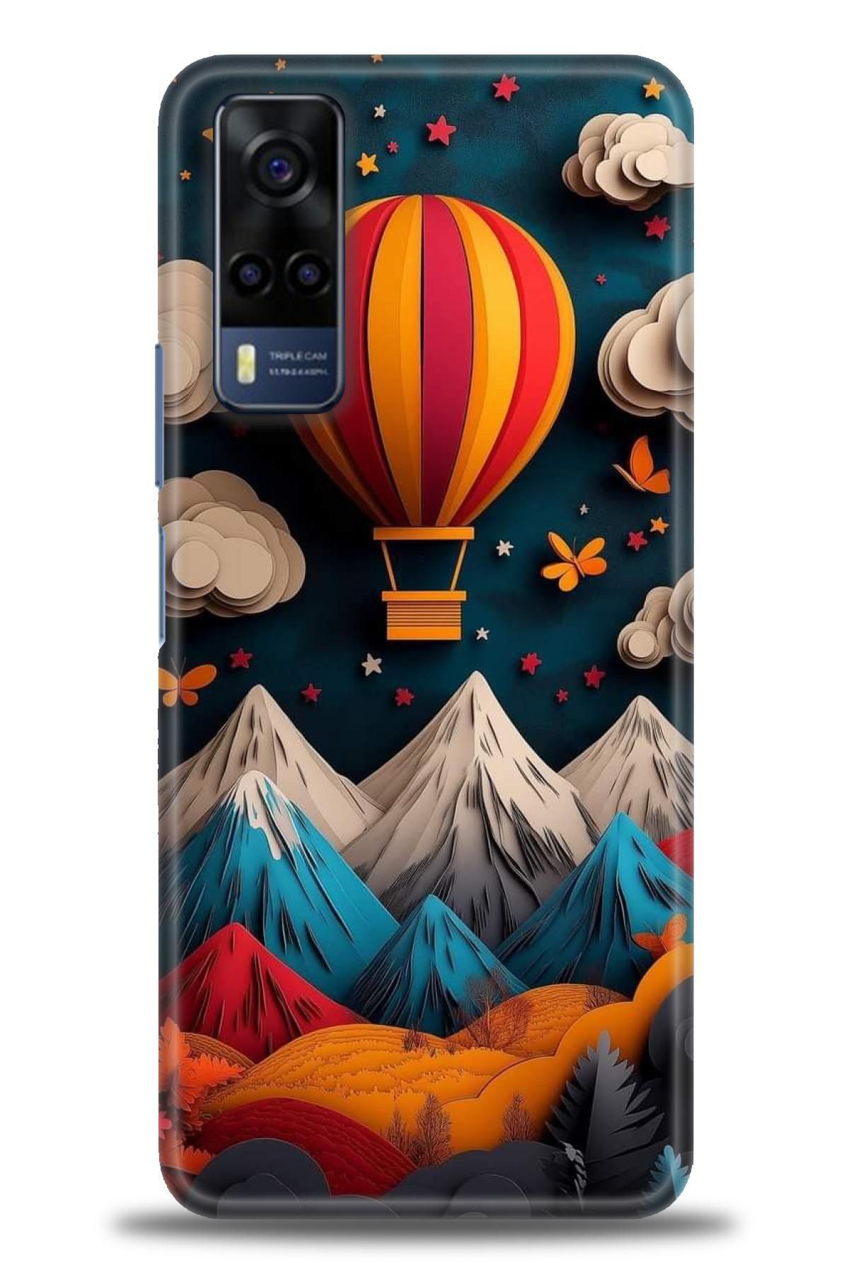 CooperTech Vivo Y53S / Y51 İle Uyumlu HD Baskılı Silikon Kılıf / Y V ÖzelSeri Vivo - 2995