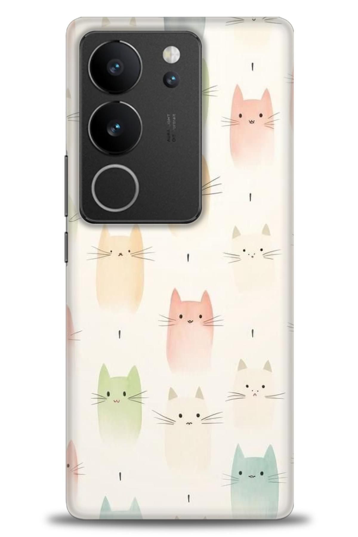 CooperTech Vivo V29 5G İle Uyumlu HD Baskılı Silikon Kılıf - ÖzelSeriVivo - 2661