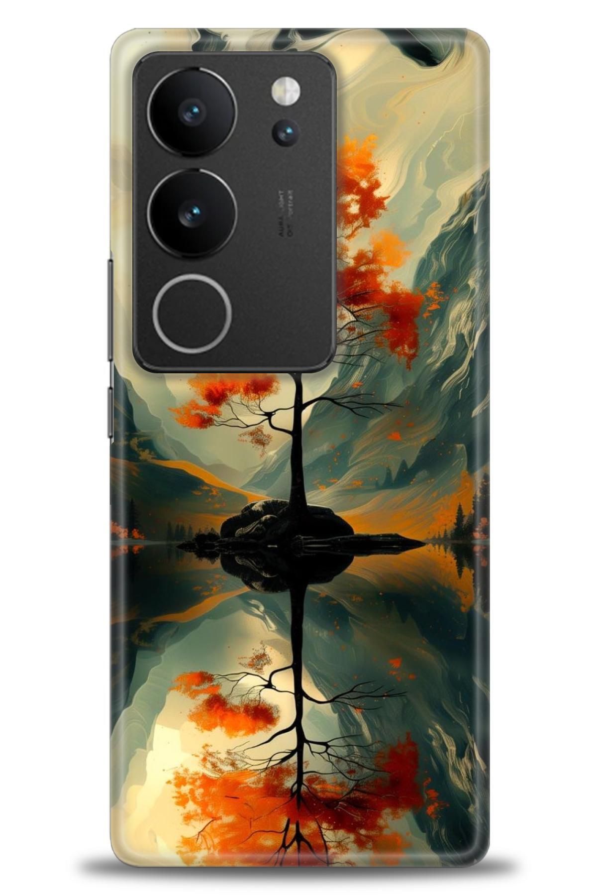 CooperTech Vivo V29 5G İle Uyumlu HD Baskılı Silikon Kılıf - ÖzelSeriVivo - 2736