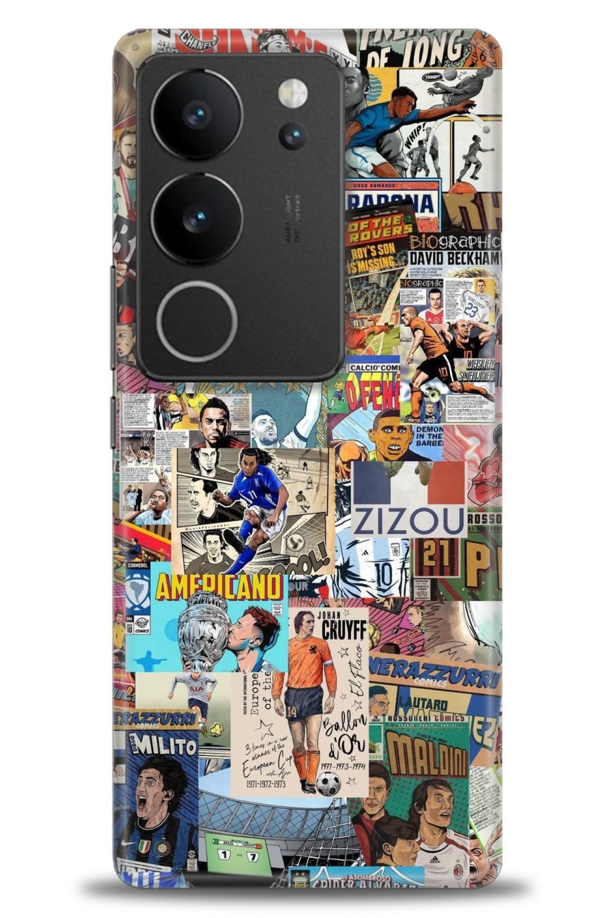 CooperTech Vivo V29 5G İle Uyumlu HD Baskılı Silikon Kılıf / Y V ÖzelSeri Vivo - 2660