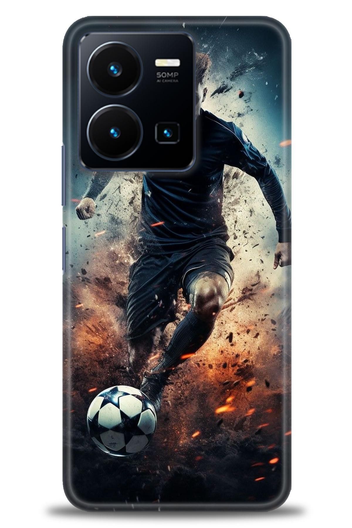 CooperTech Vivo Y22S İle Uyumlu HD Baskılı Silikon Kılıf - ÖzelSeriVivo - 2136