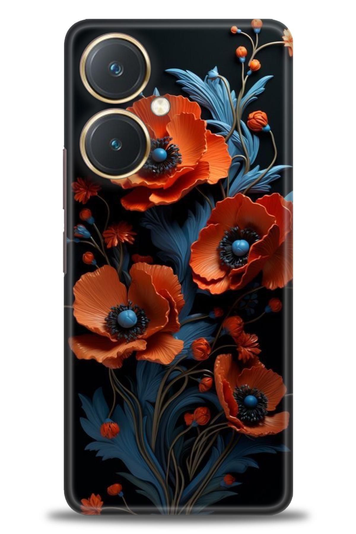 CooperTech Vivo Y27 İle Uyumlu HD Baskılı Silikon Kılıf / Y V ÖzelSeri Vivo - 2860