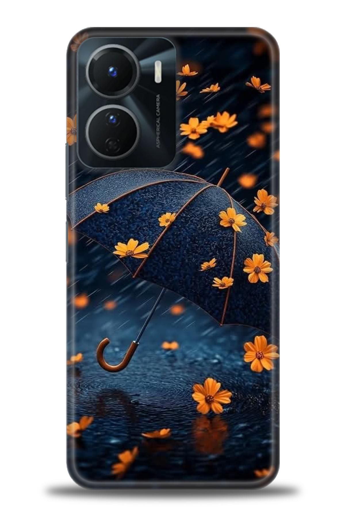 CooperTech Vivo Y16 İle Uyumlu HD Baskılı Silikon Kılıf - ÖzelSeriVivo - 2960