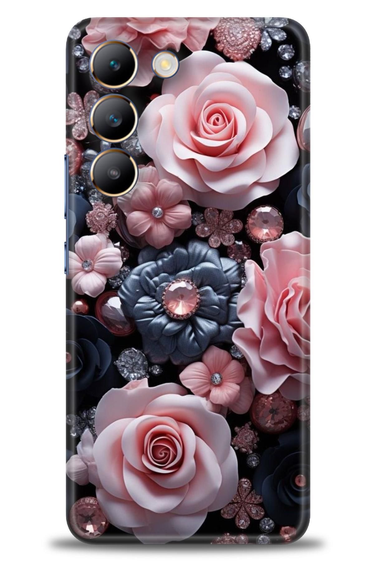 CooperTech Vivo V30 Lite İle Uyumlu HD Baskılı Silikon Kılıf - ÖzelSeriVivo - 2588