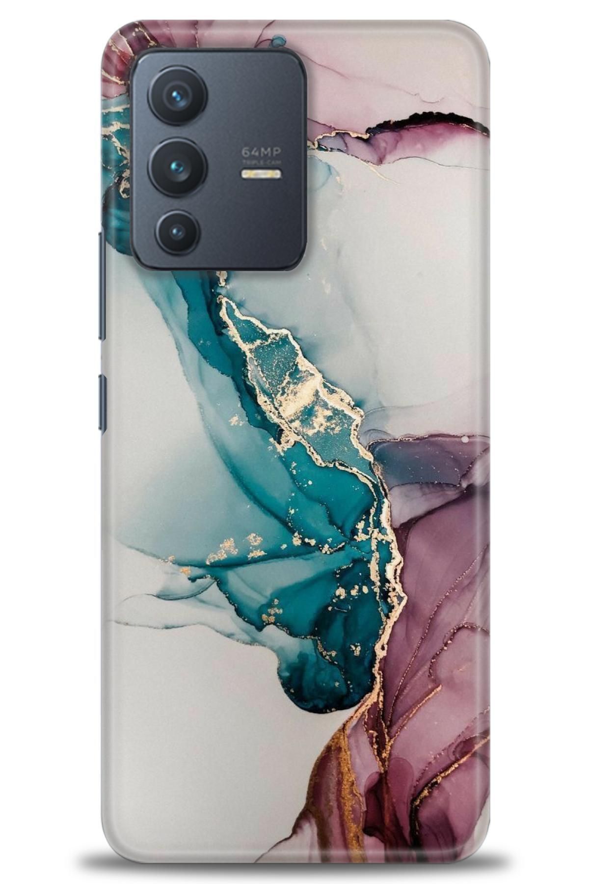 CooperTech Vivo V23 5G İle Uyumlu HD Baskılı Silikon Kılıf - ÖzelSeriVivo - 2940
