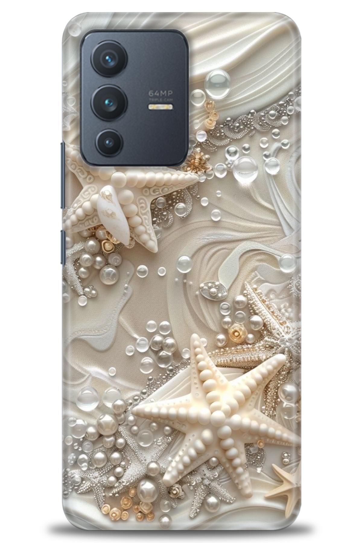 CooperTech Vivo V23 5G İle Uyumlu HD Baskılı Silikon Kılıf / Y V ÖzelSeri Vivo - 2591