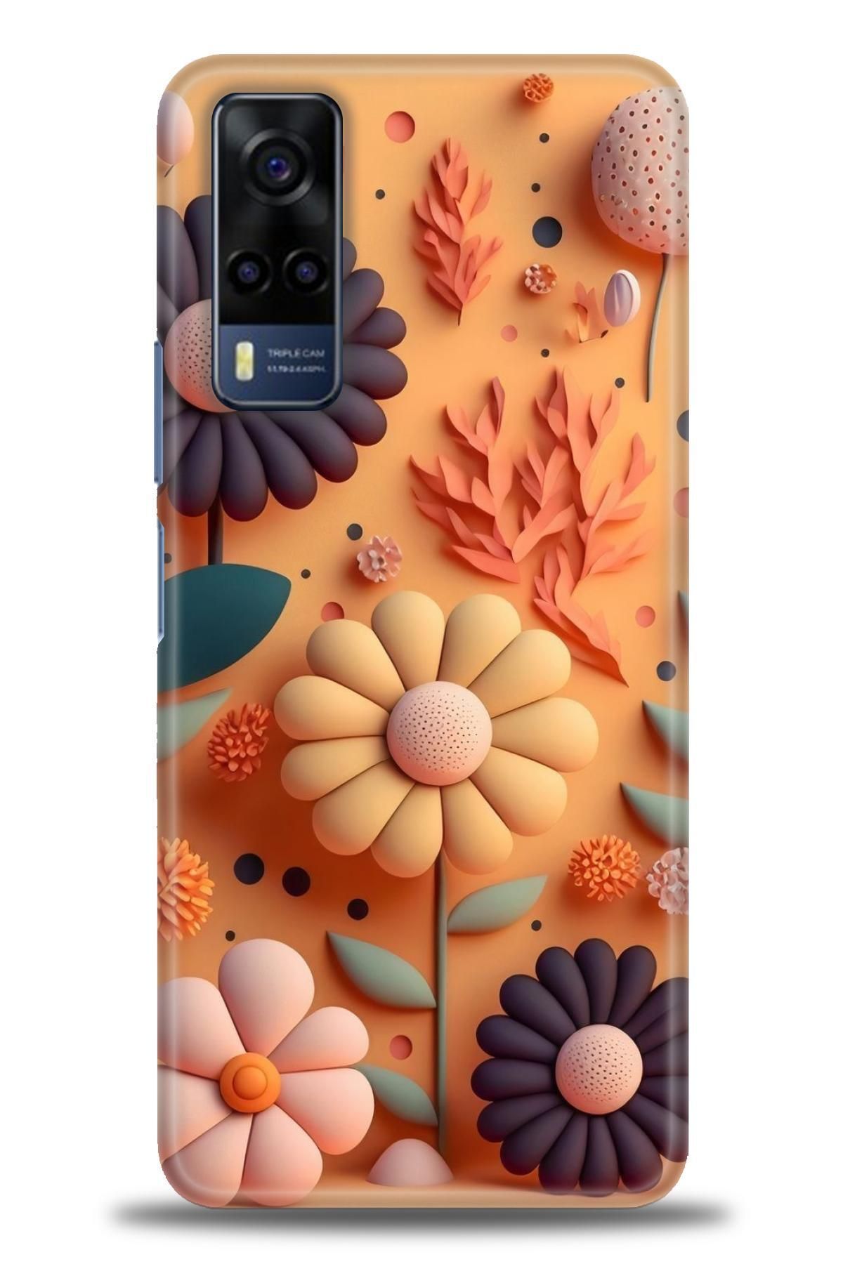 CooperTech Vivo Y53S / Y51 İle Uyumlu HD Baskılı Silikon Kılıf / Y V ÖzelSeri Vivo - 2254