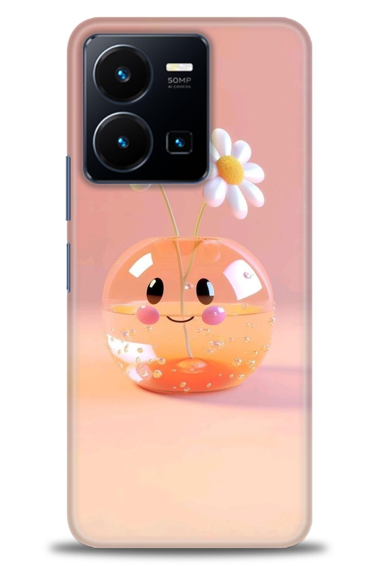 CooperTech Vivo Y22S İle Uyumlu HD Baskılı Silikon Kılıf - ÖzelSeriVivo - 2617