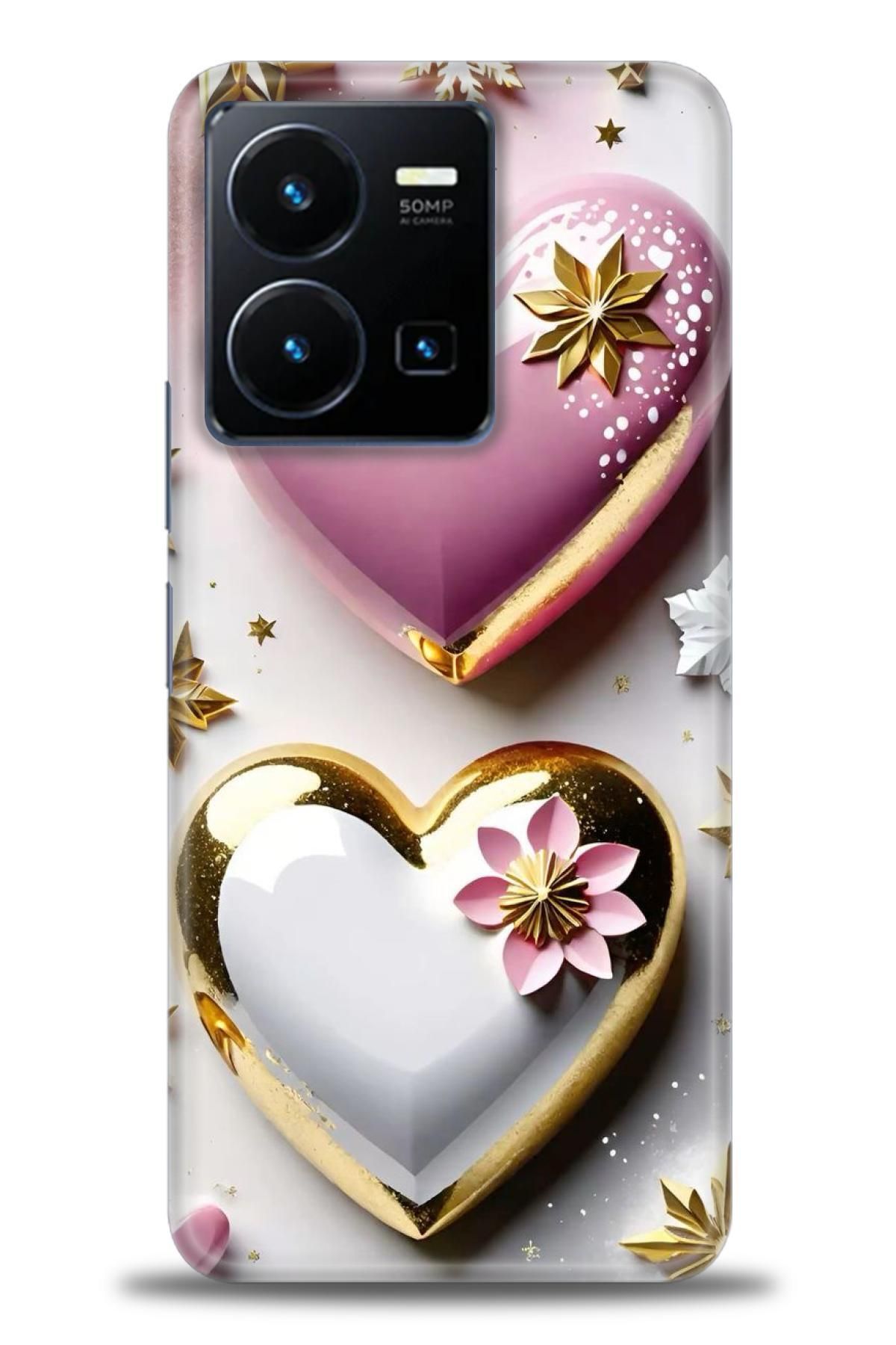 CooperTech Vivo Y35 İle Uyumlu HD Baskılı Silikon Kılıf - ÖzelSeriVivo - 2620