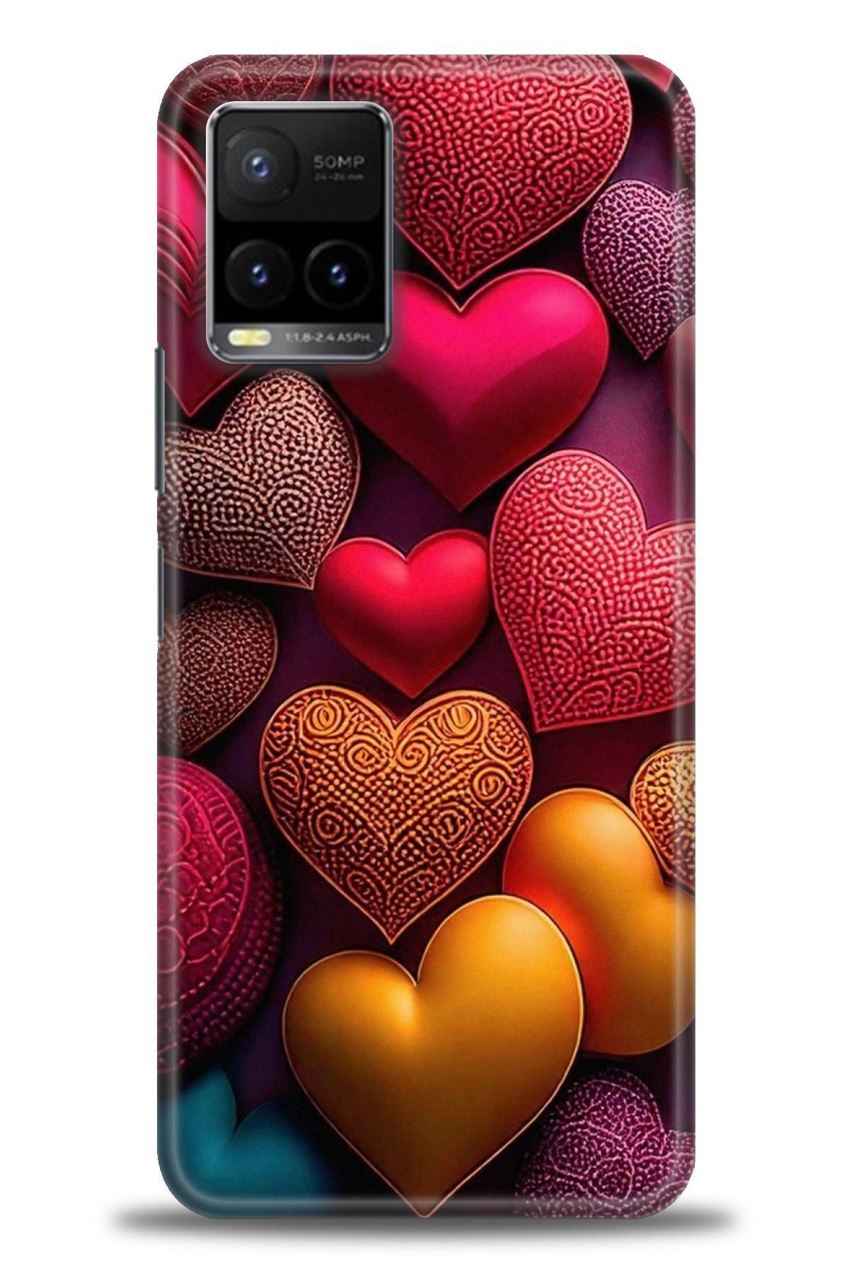 CooperTech Vivo Y33S / Y32 İle Uyumlu HD Baskılı Silikon Kılıf / Y V ÖzelSeri Vivo - 2848