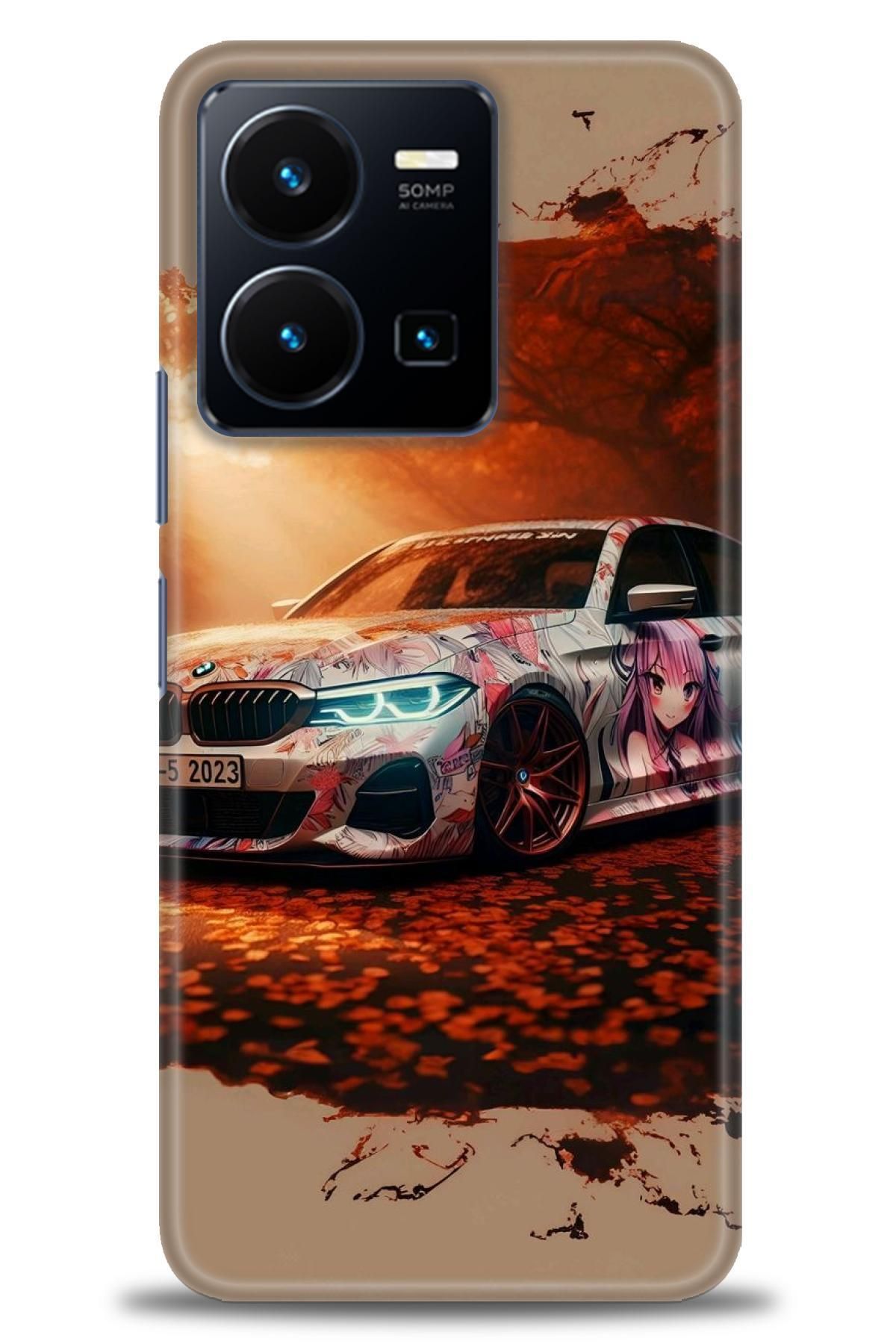 CooperTech Vivo Y22S İle Uyumlu HD Baskılı Silikon Kılıf / Y V ÖzelSeri Vivo - 2998