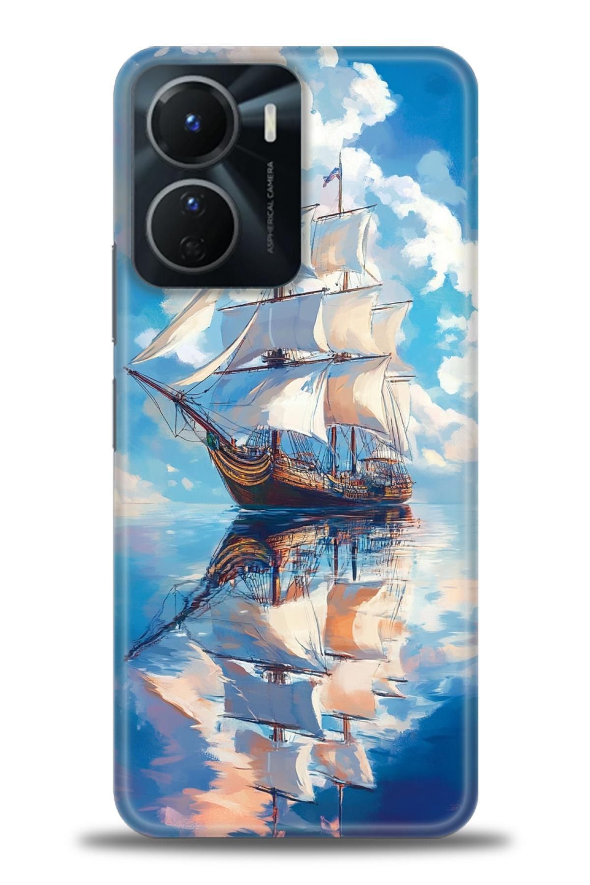 CooperTech Vivo Y16 İle Uyumlu HD Baskılı Silikon Kılıf / Y V ÖzelSeri Vivo - 2250